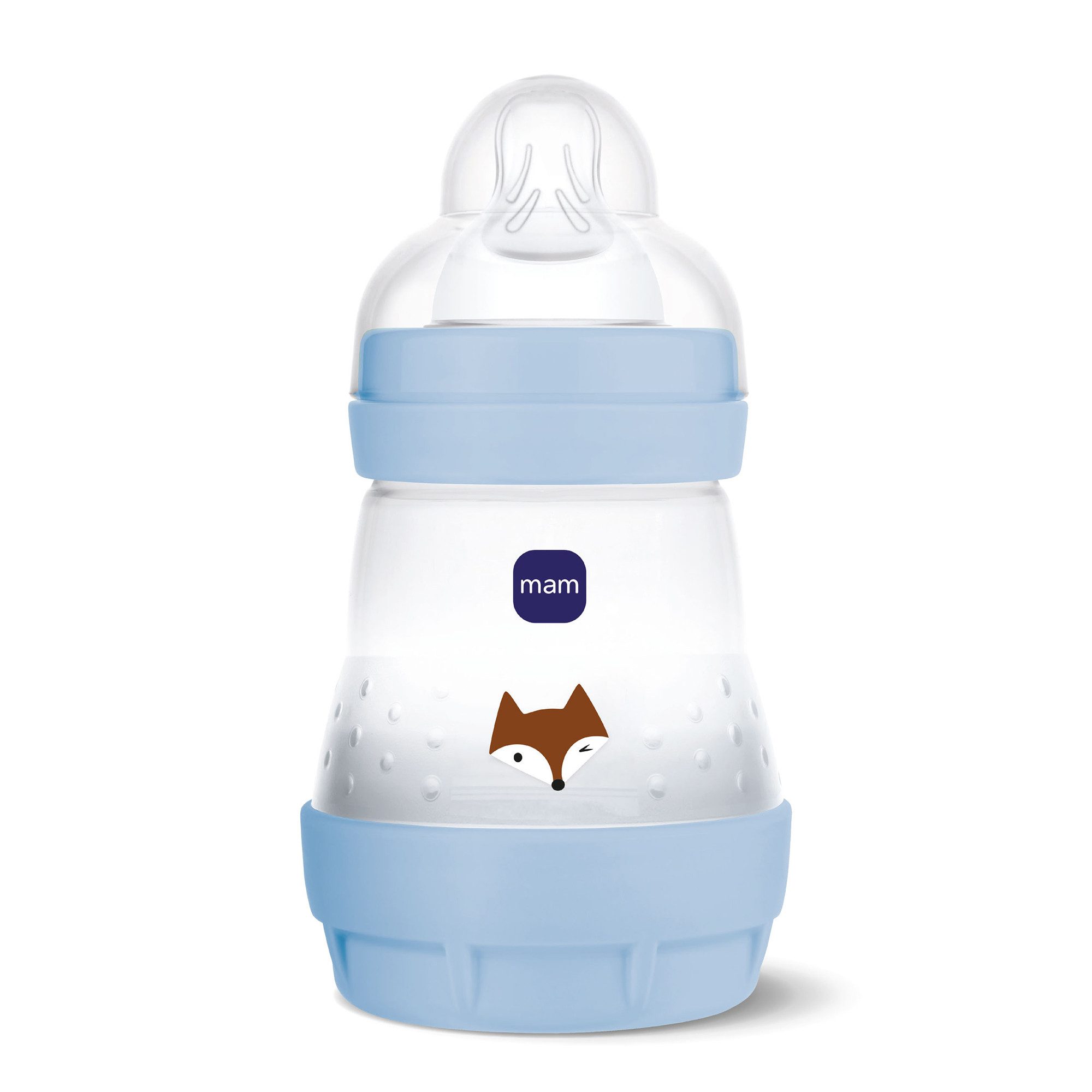 MAM Babyartikel Babyflasche Easy Start Matt mit SkinSoft Silikon Trinksauger