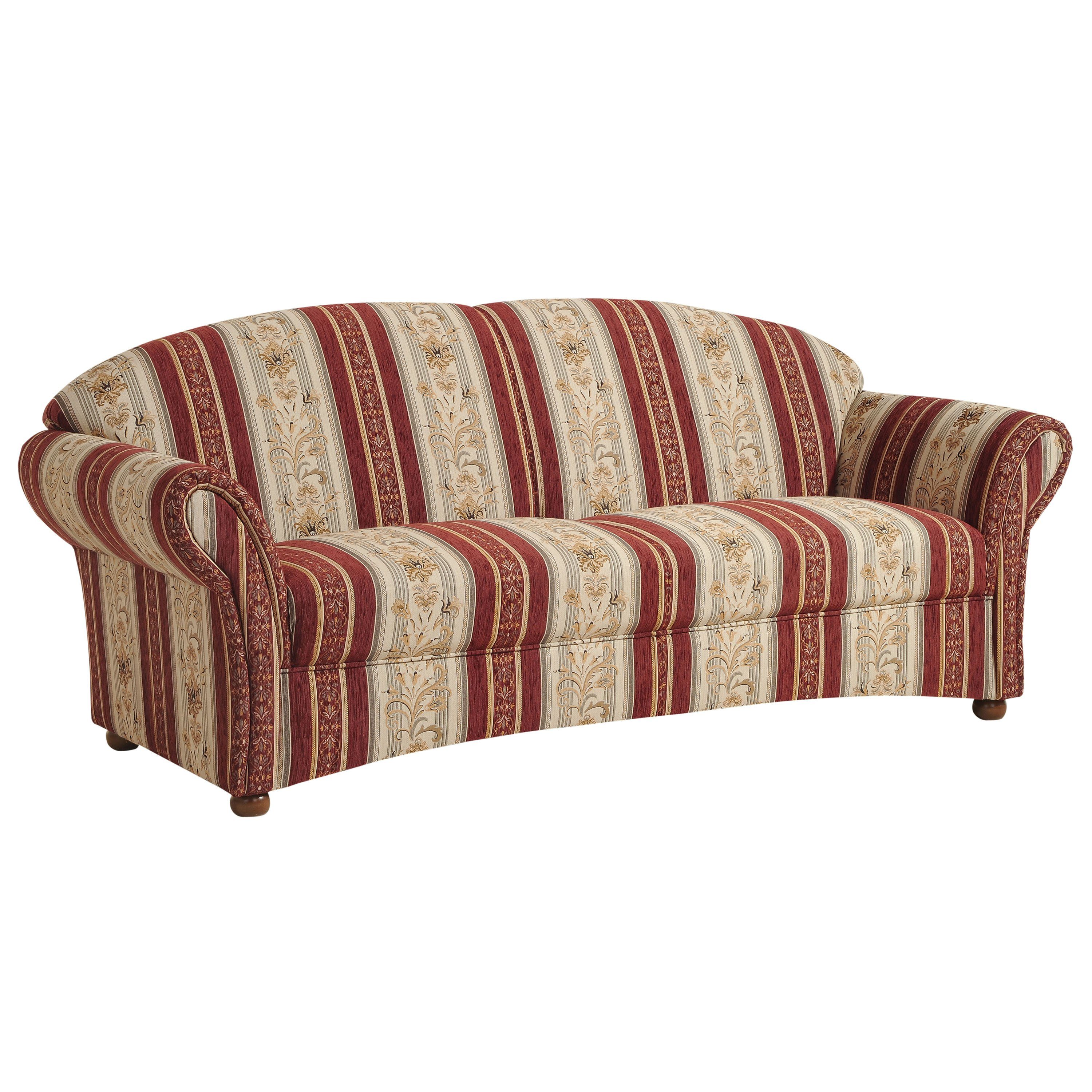 Max Winzer® 2,5-Sitzer Corona Sofa 2,5-Sitzer rot Chenille, 1 Stück, Made in Germany