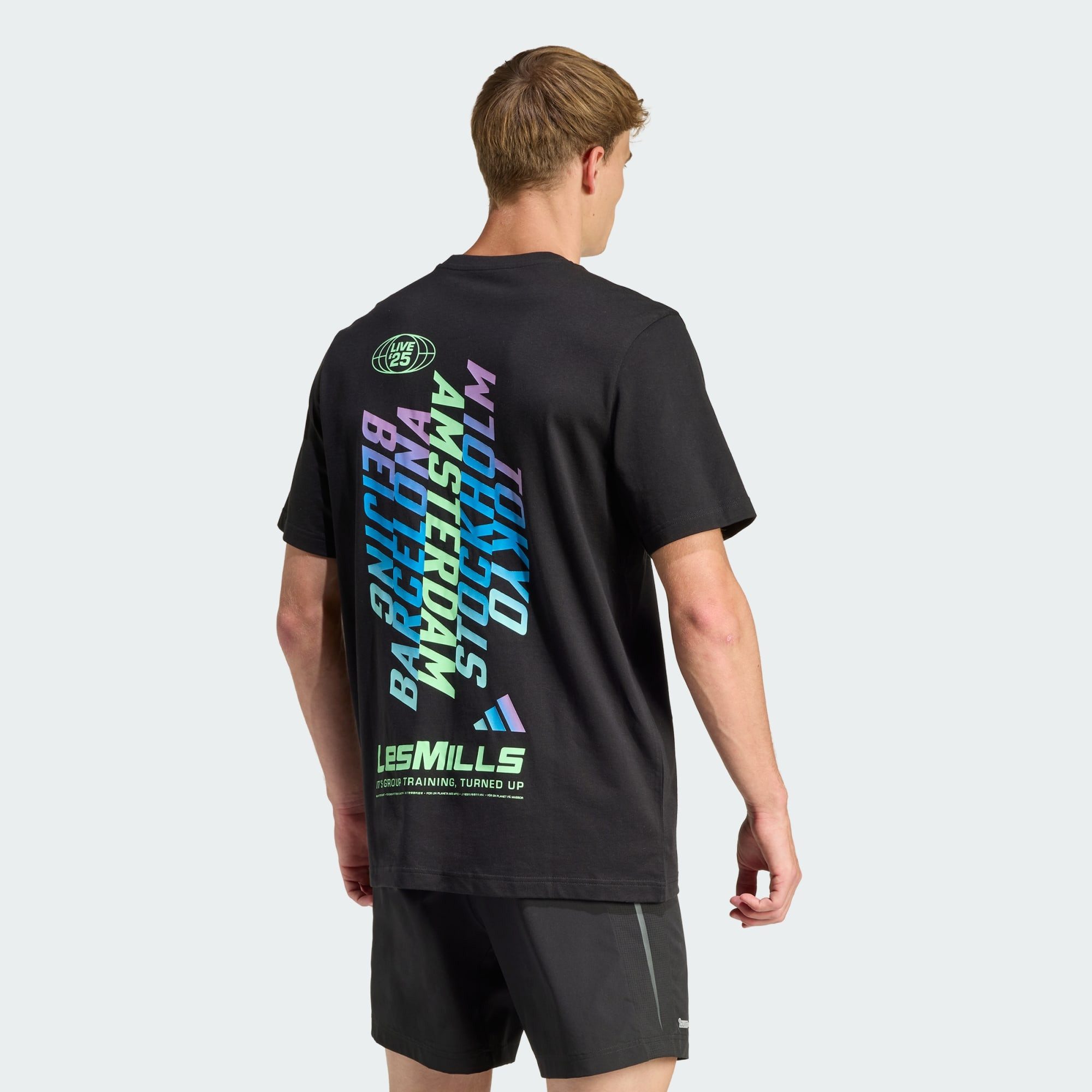 adidas Performance T-Shirt LESMILLS TOUR GRAPHIC SHIRT (1-tlg) günstig online kaufen