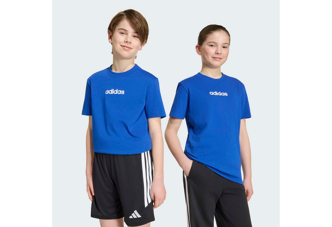 adidas Sportswear T-Shirt ESSENTIALS KIDS für Kinder, mit Rundhalsausschnitt, ohne Verschluss, aus Baumwolle