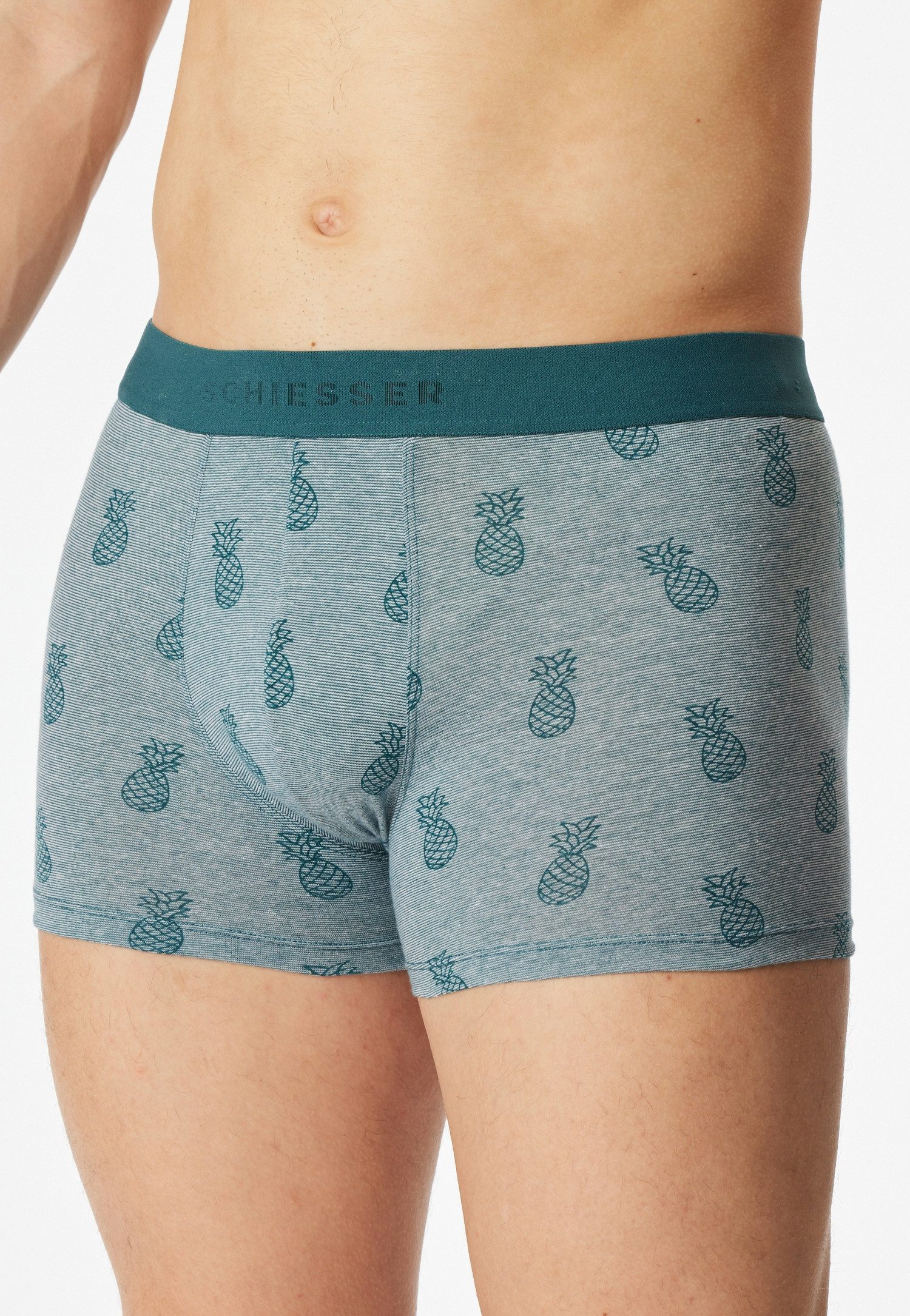 Schiesser Boxershorts 95/5 Multipacks (5er Pack) ohne Eingriff, angenehm weich