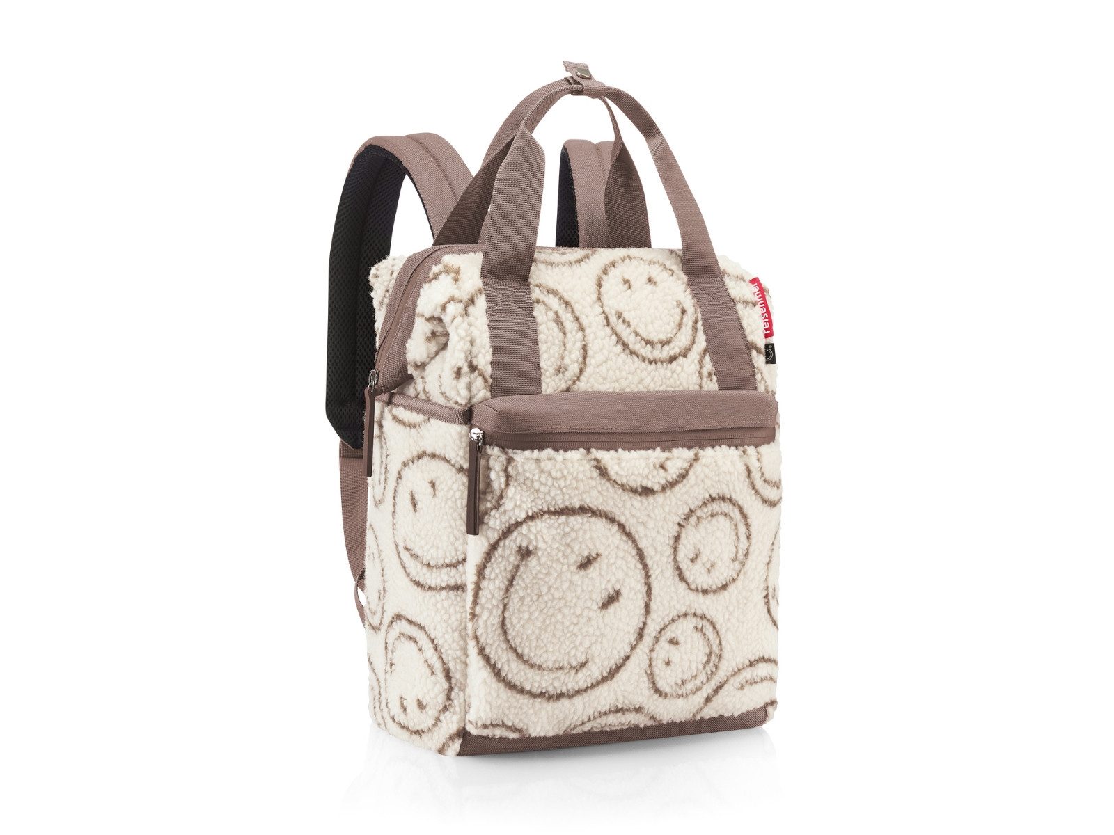 REISENTHEL® Rucksack allrounder R smiley® teddy chocolate – Bild 2 von 4