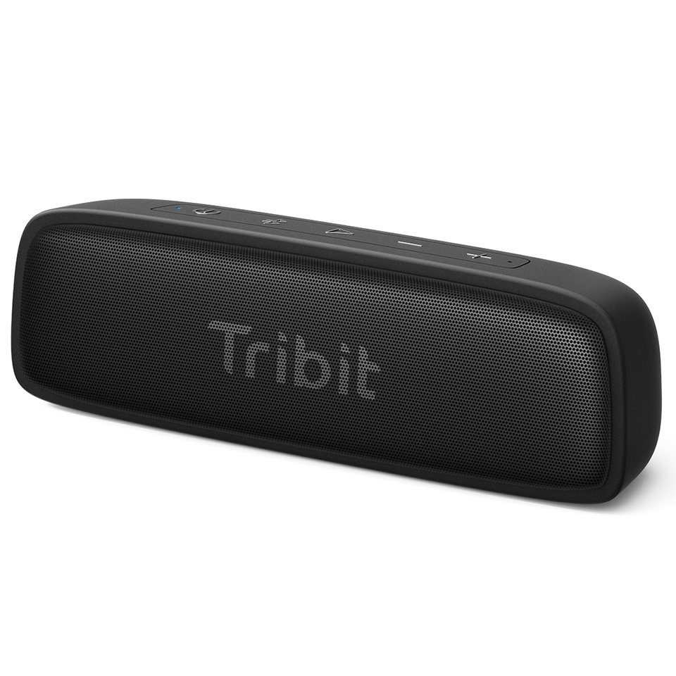 Tribit XSound Surf 12 W kabellose Musikbox mit lautem Bass Bluetooth-Lautsprecher (Bluetooth, A2DP Bluetooth, 10.0 W, IPX7 Wasserdicht, Bluetooth 5.0, Kabellose Stereo-Kopplung – langlebig)