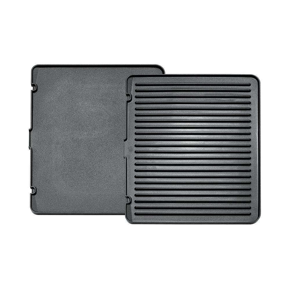 Rommelsbacher Backblech KG 25-GF, Zwei Grillplatten mit Antihaftbeschichtung, Schnellheizung