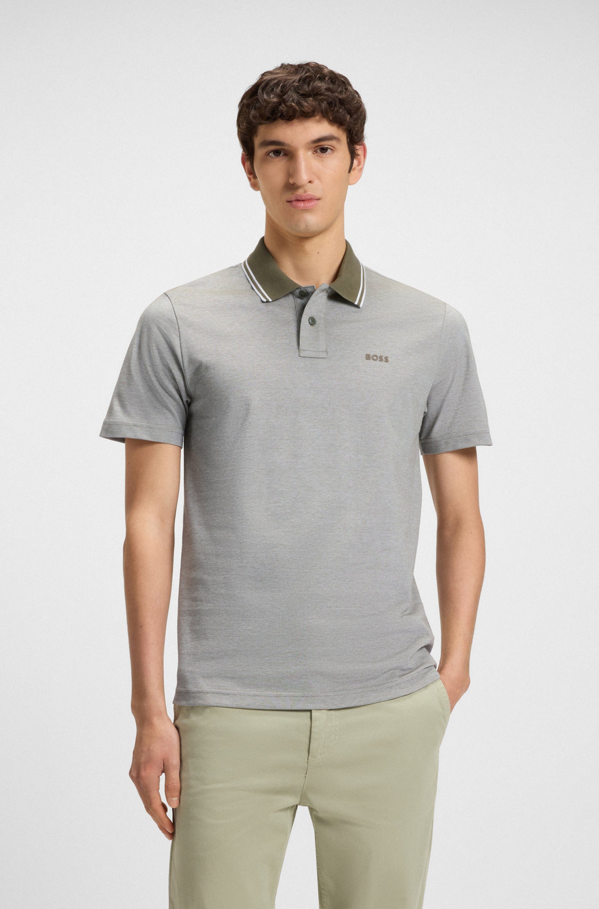 BOSS ORANGE Poloshirt PeoxfordNew mit Polokragen günstig online kaufen