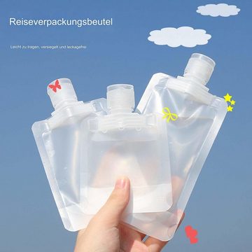 FIDDY Kosmetiktasche Verpackungsbeutel, Verpackungsbeutel für Flüssigkeiten (3-tlg), Tragbare Reise-Kosmetik-Klassifizierungstasche