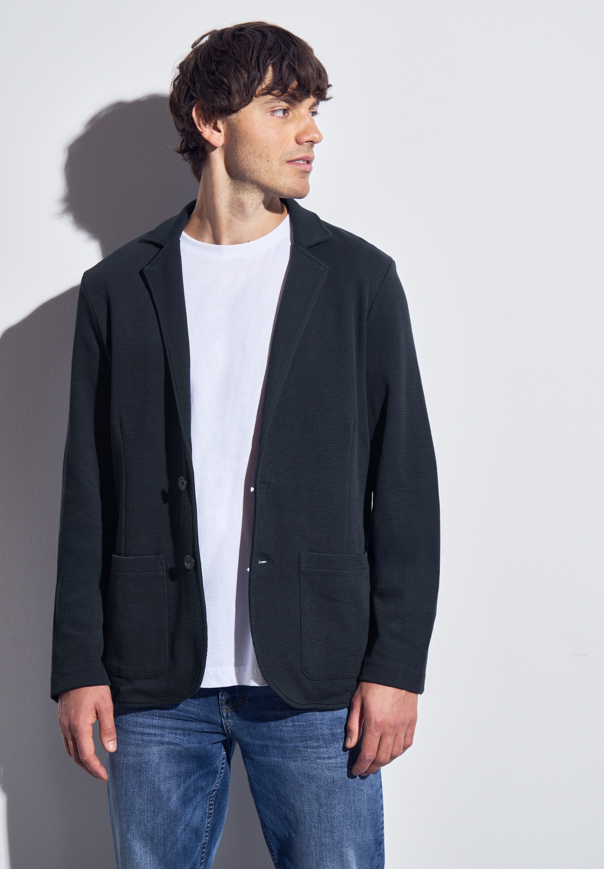STREET ONE MEN Sakko aus reiner günstig online kaufen