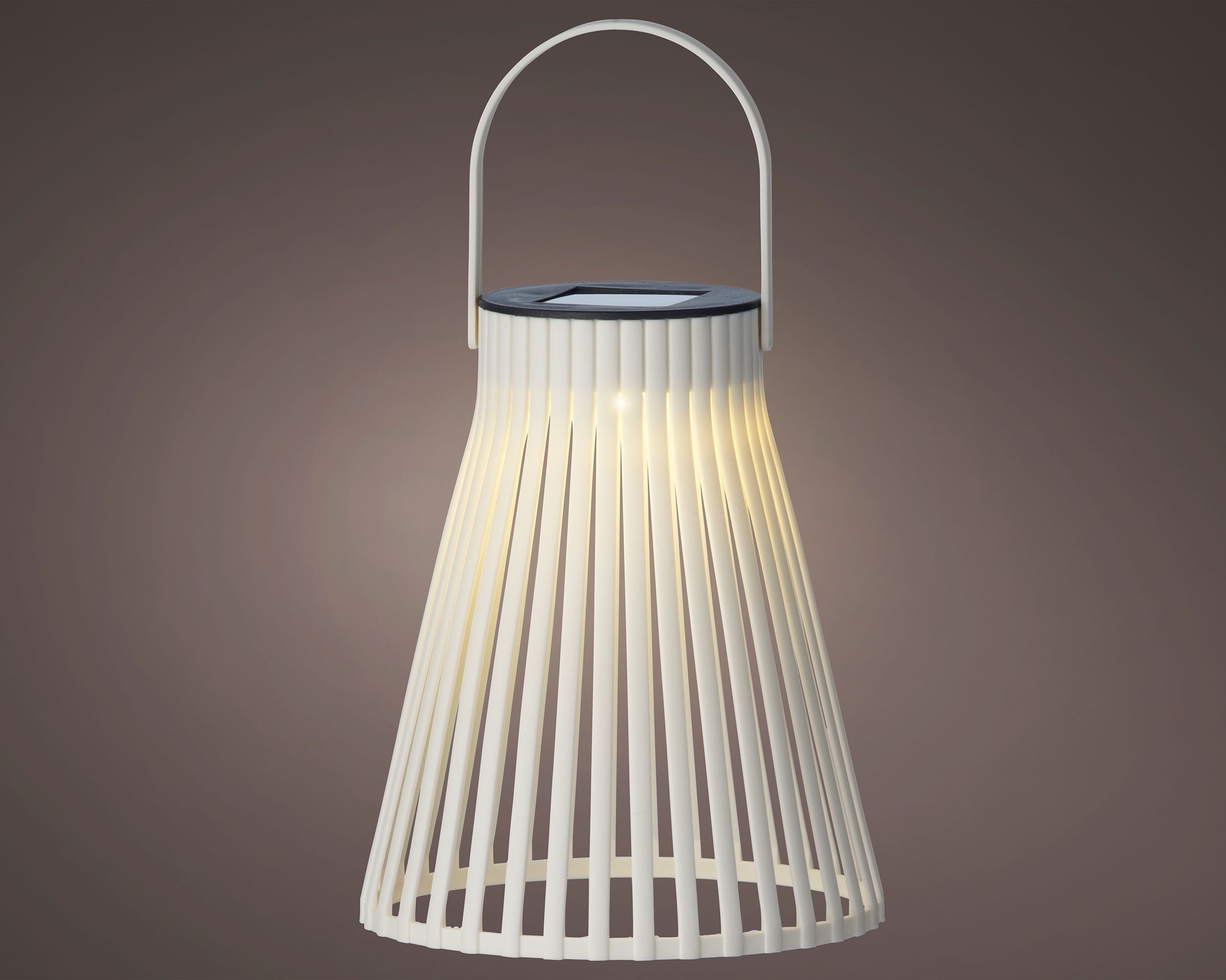 Lumineo LED Laterne, Dauerlicht, warmweiß, Solar günstig online kaufen