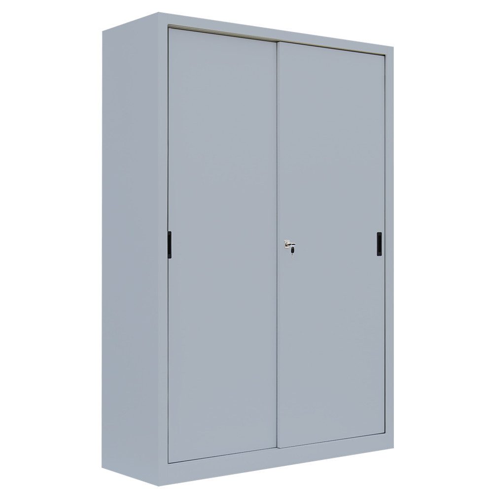 Steelboxx Schiebetürenschrank Aktenschrank Sideboard aus Stahl günstig online kaufen