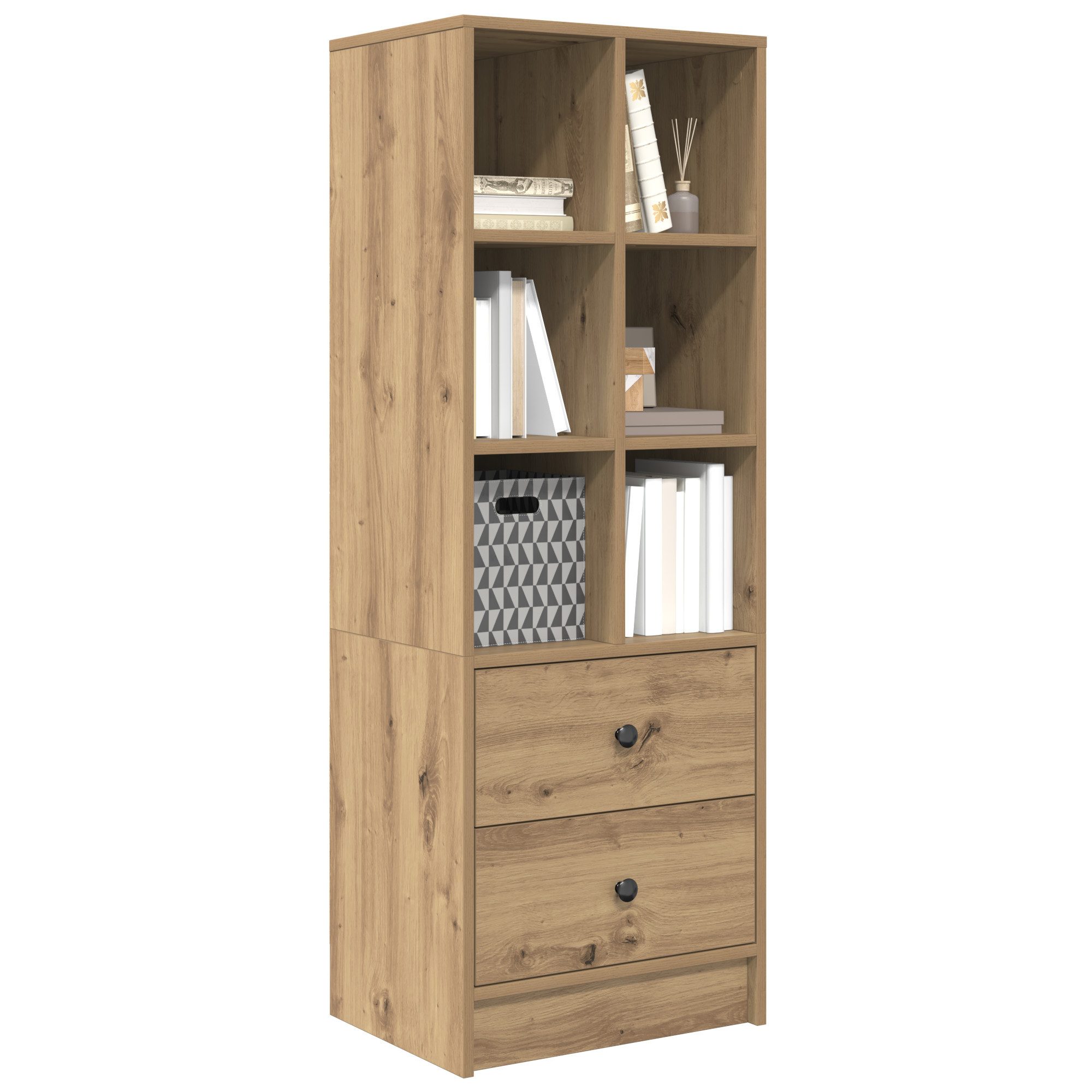 vidaXL Sideboard Eichenregal Eiche Massivholz Mittel günstig online kaufen