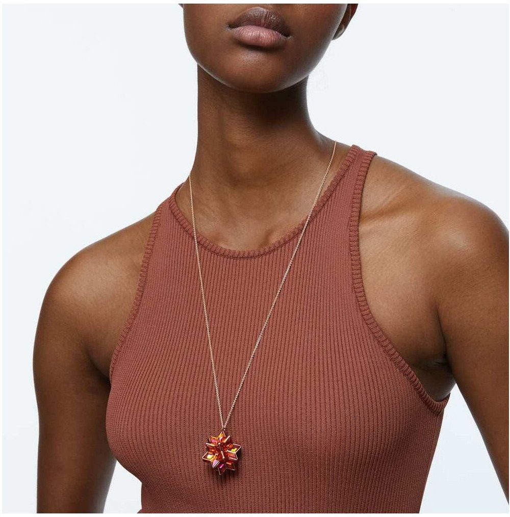 Swarovski Kette mit Anhänger Curiosa ro...