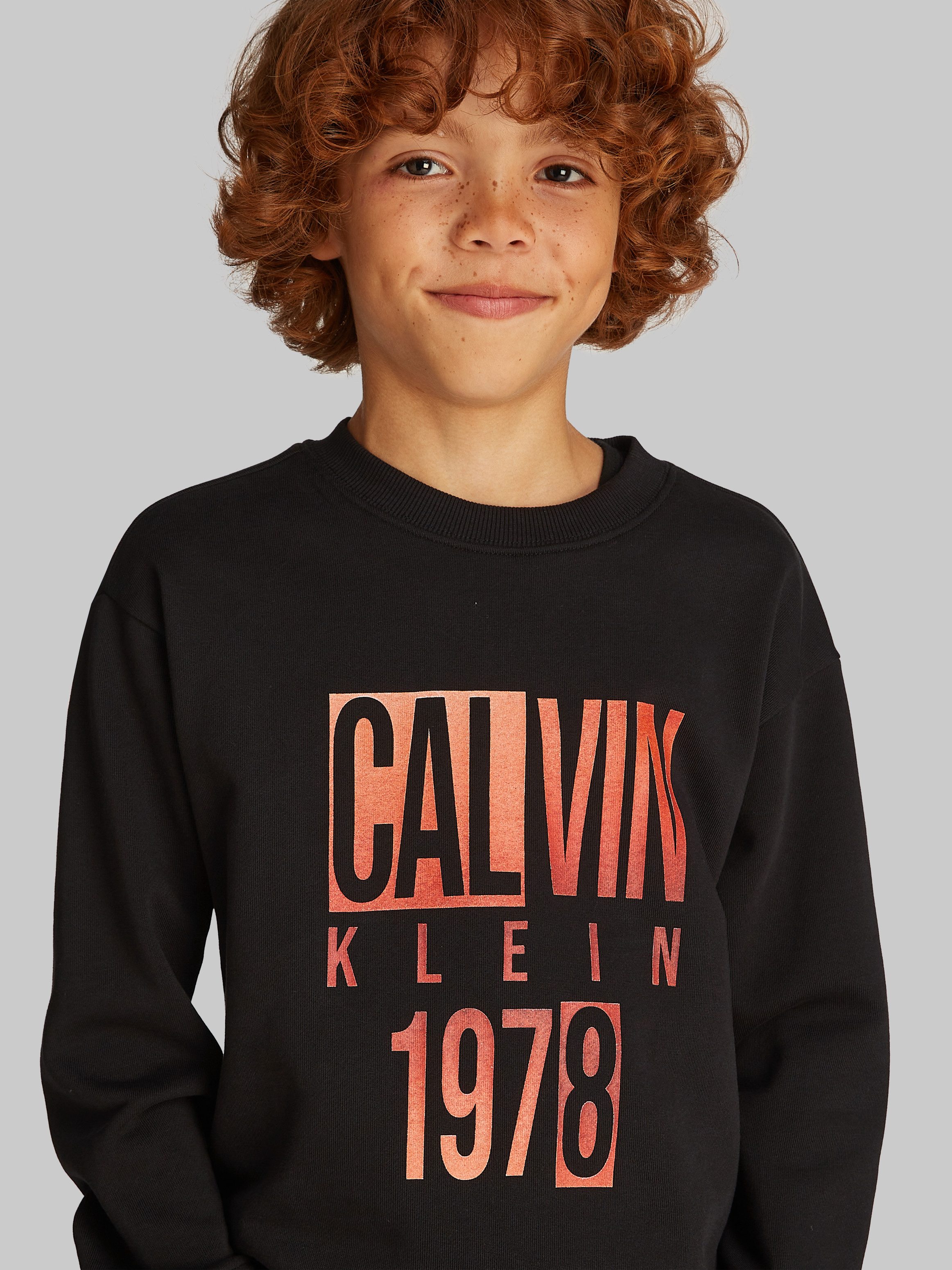 Calvin Klein Jeans Sweatshirt GRADIENT GRAPHIC günstig online kaufen