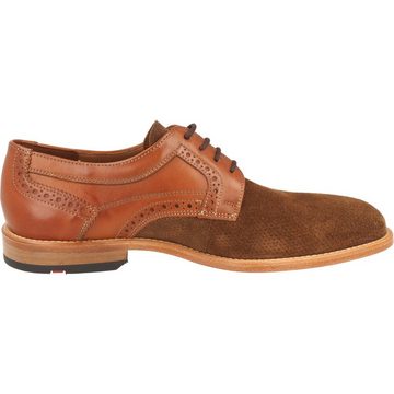 Men Nikolai 17-210-31 Herren Schuhe Derby Schnürer Leder Hellbraun Schnürschuh