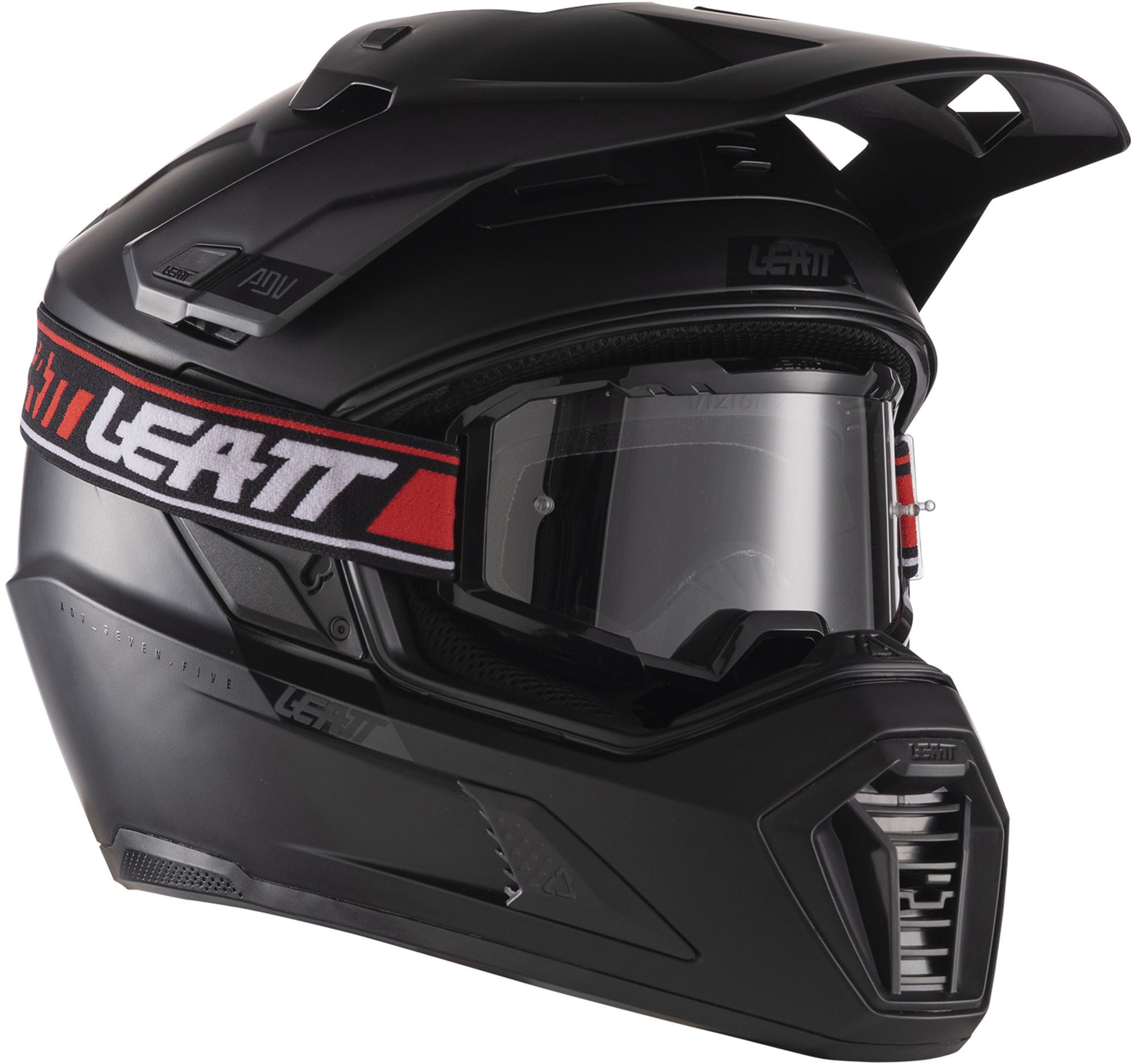 Leatt Motocrosshelm ADV 7.5 Helm mit Schutzbrille, Vorbereitet Für Kommunikationssystem,geeignet Brillenträger,vorbe