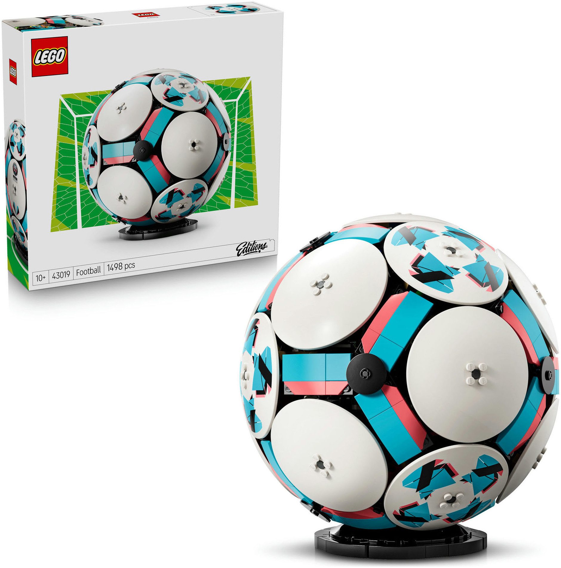LEGO® Fußball (43019), LEGO Editions Football Konstruktionsspielsteine, (1498 St)