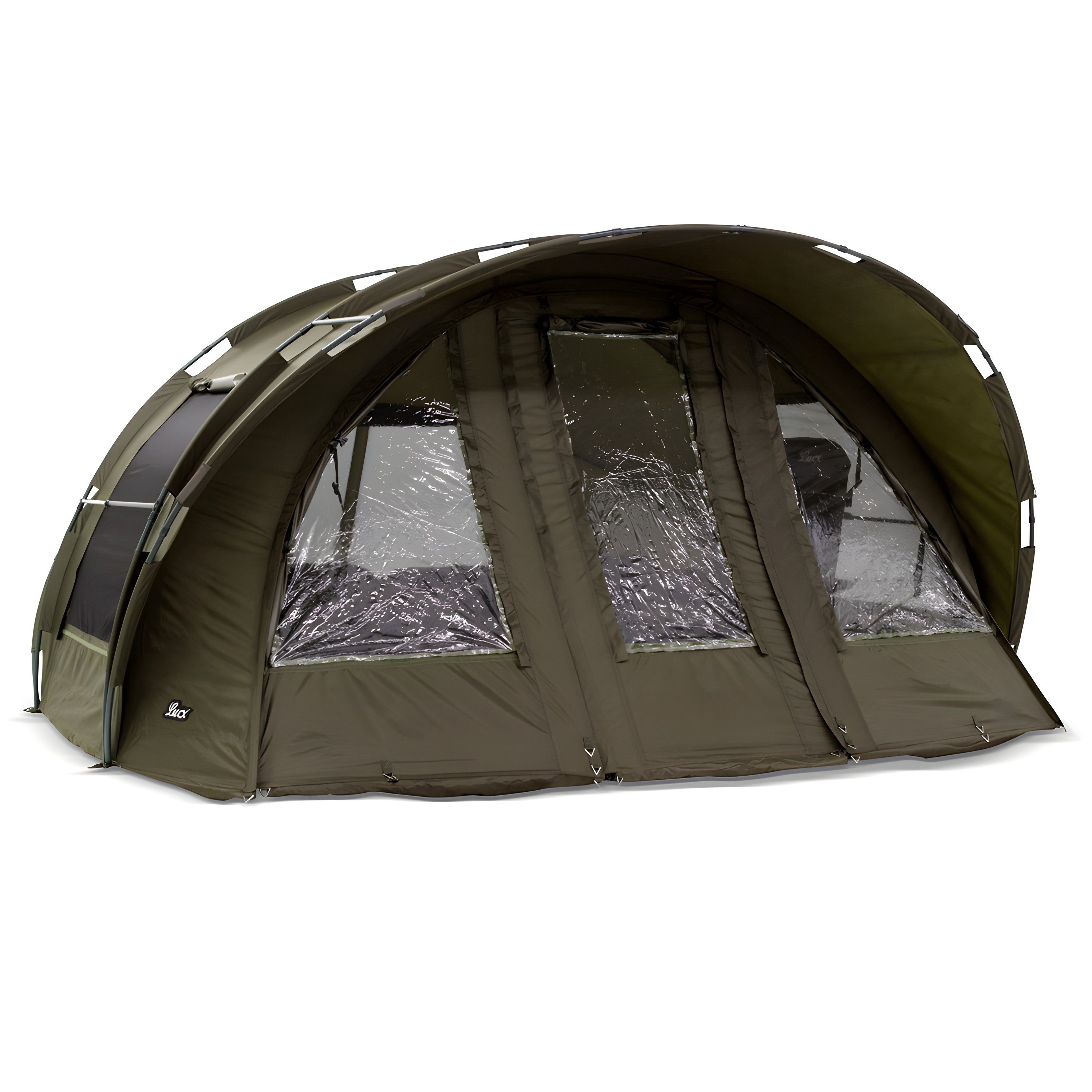 Lucx Angelzelt Leopard XXL Karpfenzelt Bivvy, Personen: 4 (Komplett-Set) – Bild 2 von 5