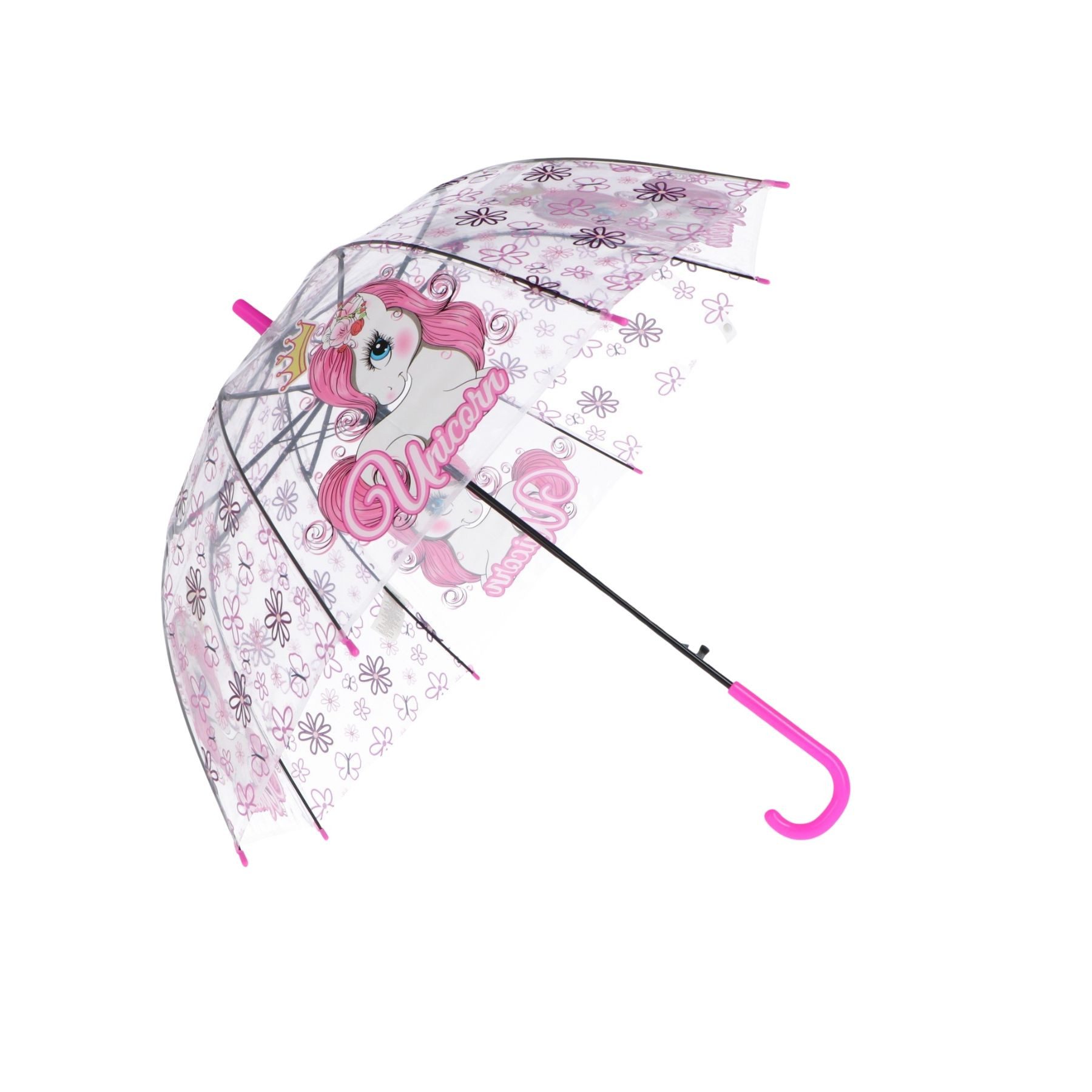 unicorn Stockregenschirm Regenschirm Stockschirm Ø 74 cm für magische Regenabenteuer