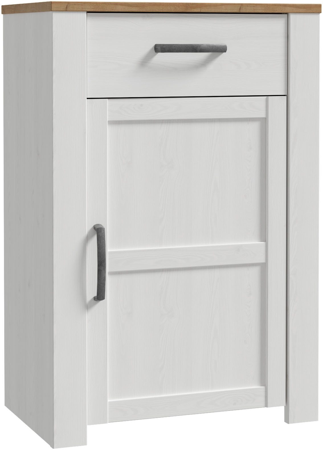 FORTE Schuhkommode Bohol Schuhschrank, Soft Close, 6 Paar Schuhe, B/H/T 66,7/99,3/42 cm