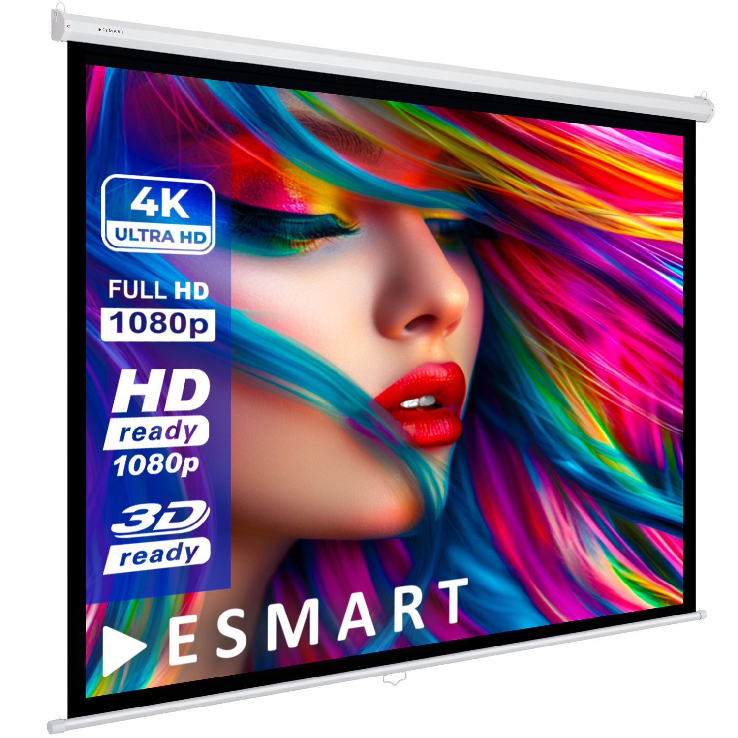 ESMART ESMART Germany Rollo Leinwand Rolloleinwand (Economy EXR)