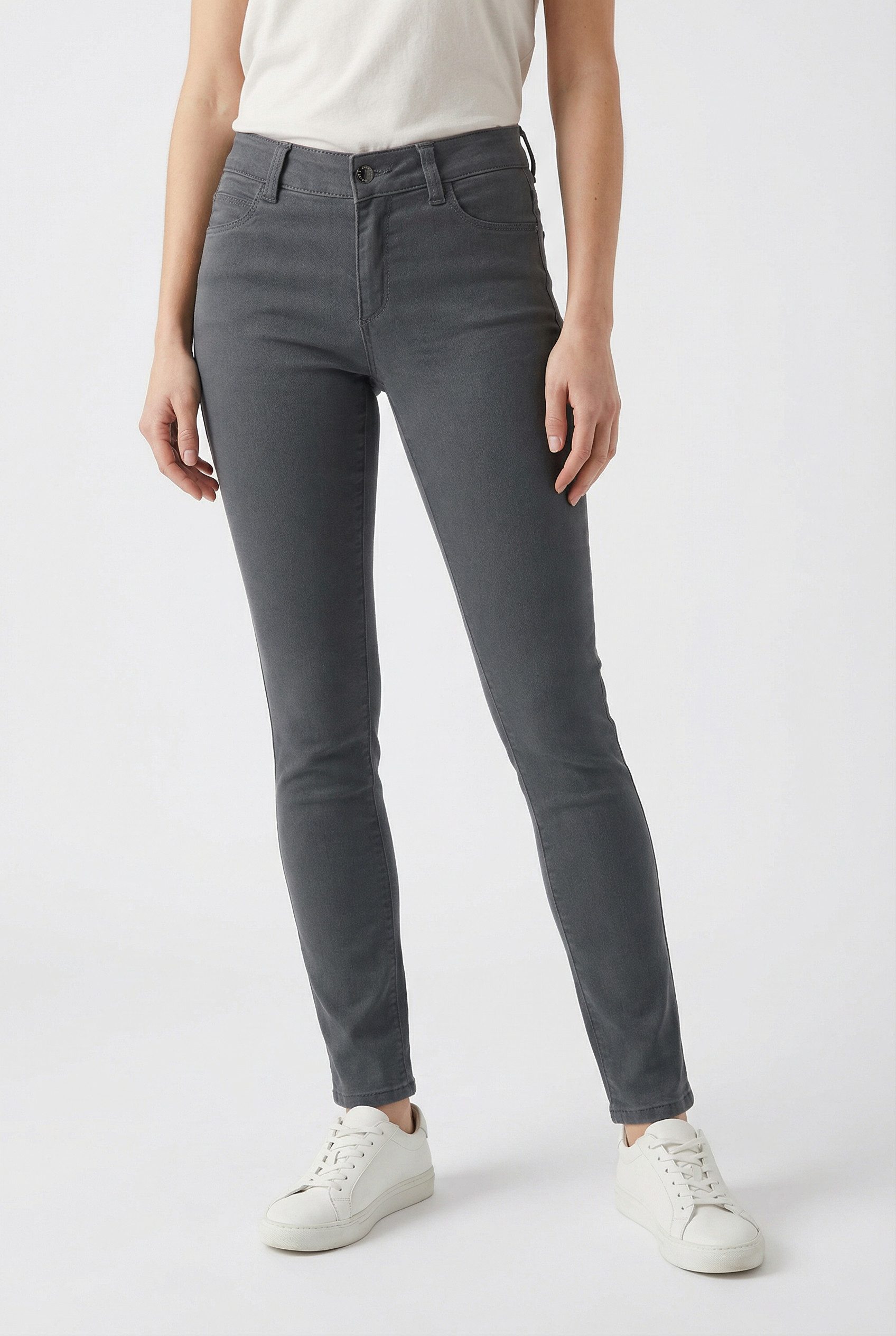 wonderjeans Slim-fit-Jeans Classic Klassischer gerader Schnitt