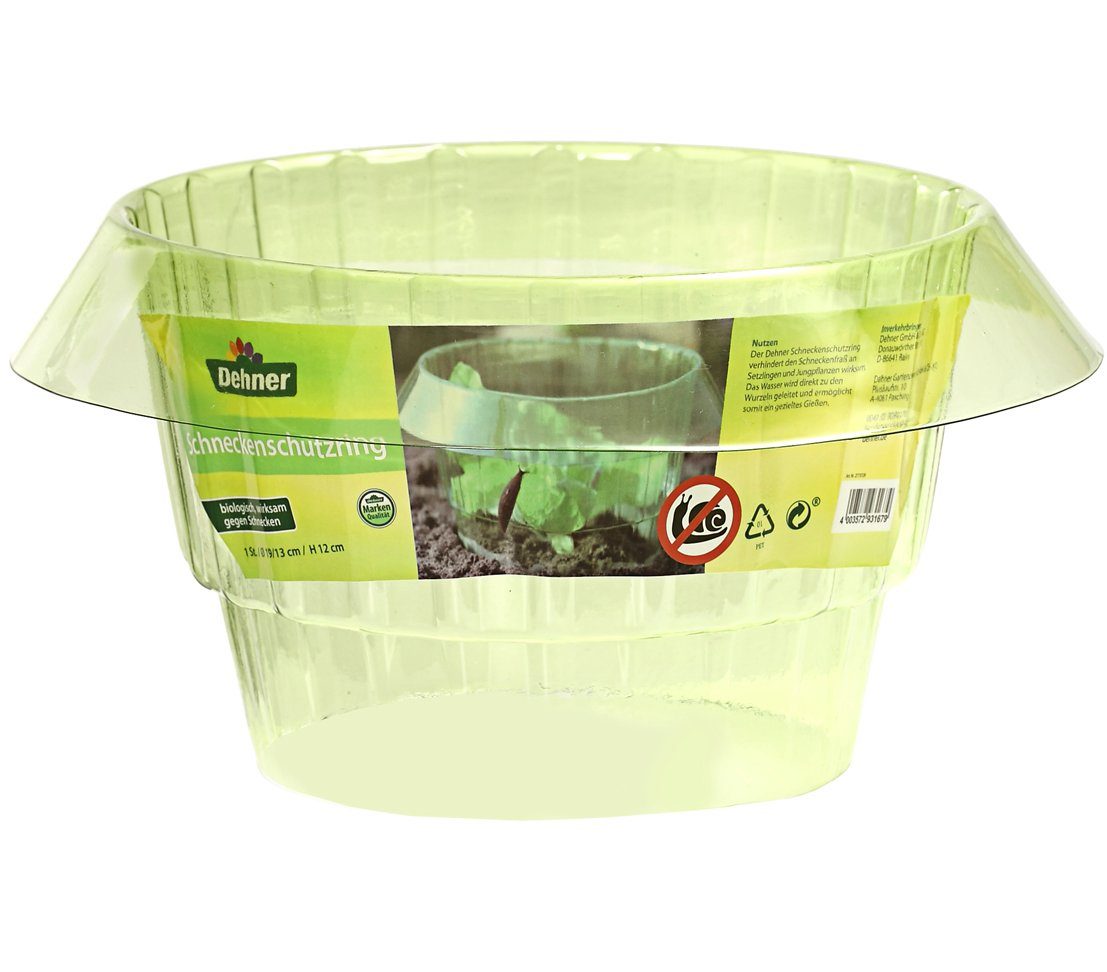 Dehner Gartenpflege-Set Schneckenschutzring 10er Set, Ø 13 cm /19 cm