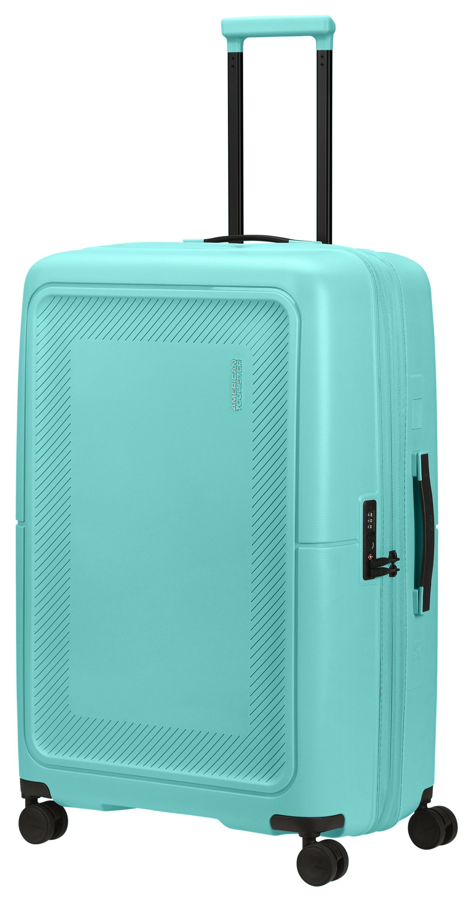 American Tourister® Hartschalen-Trolley DASHPOP 77, 4 Rollen, Koffer groß Reisekoffer TSA-Zahlenschloss Aufgabegepäck