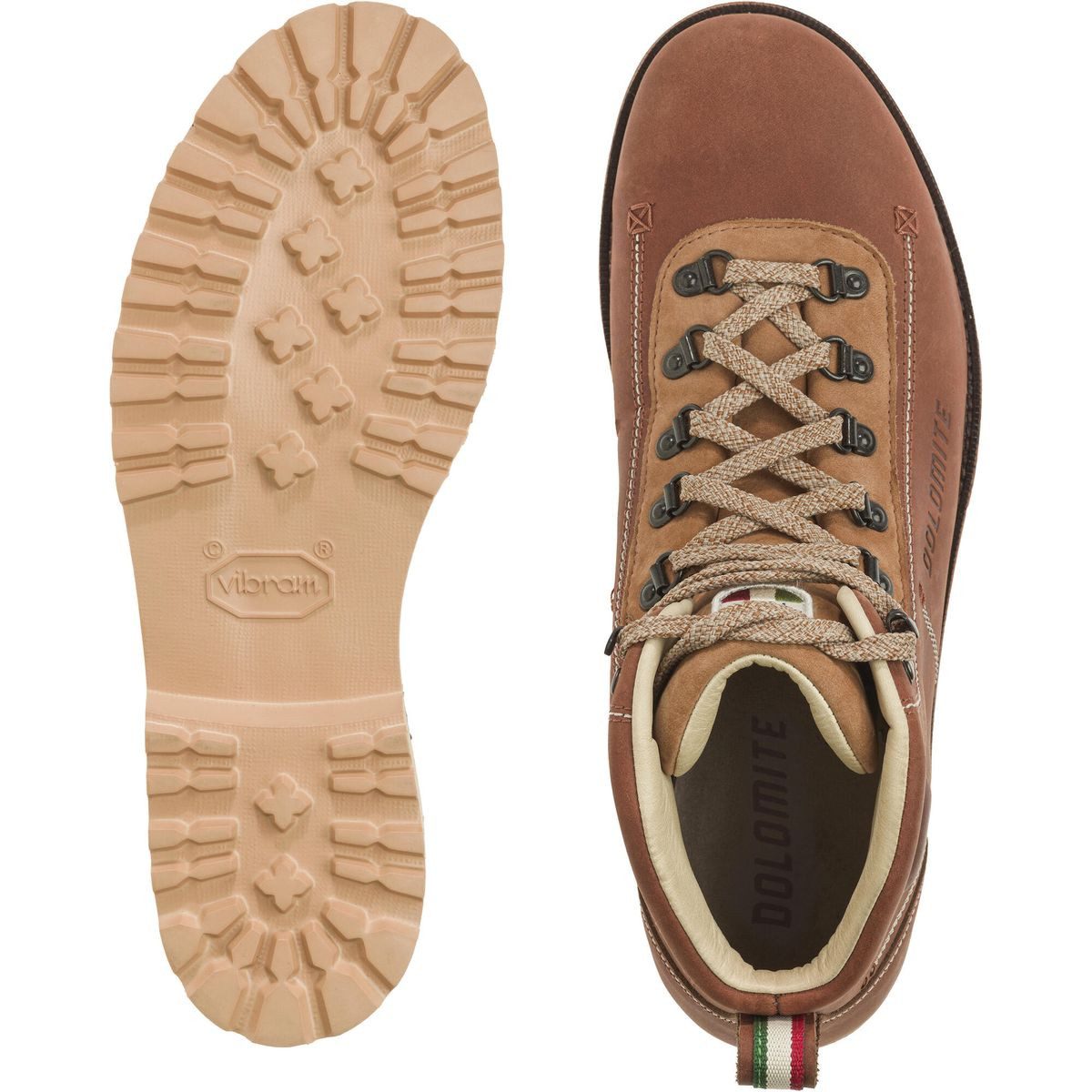 Dolomite Shoe 54 La Classica Lh Hikingschuh Eleganter, italienischer Schuh aus edlem Leder mit VIBRAM® Sohle für