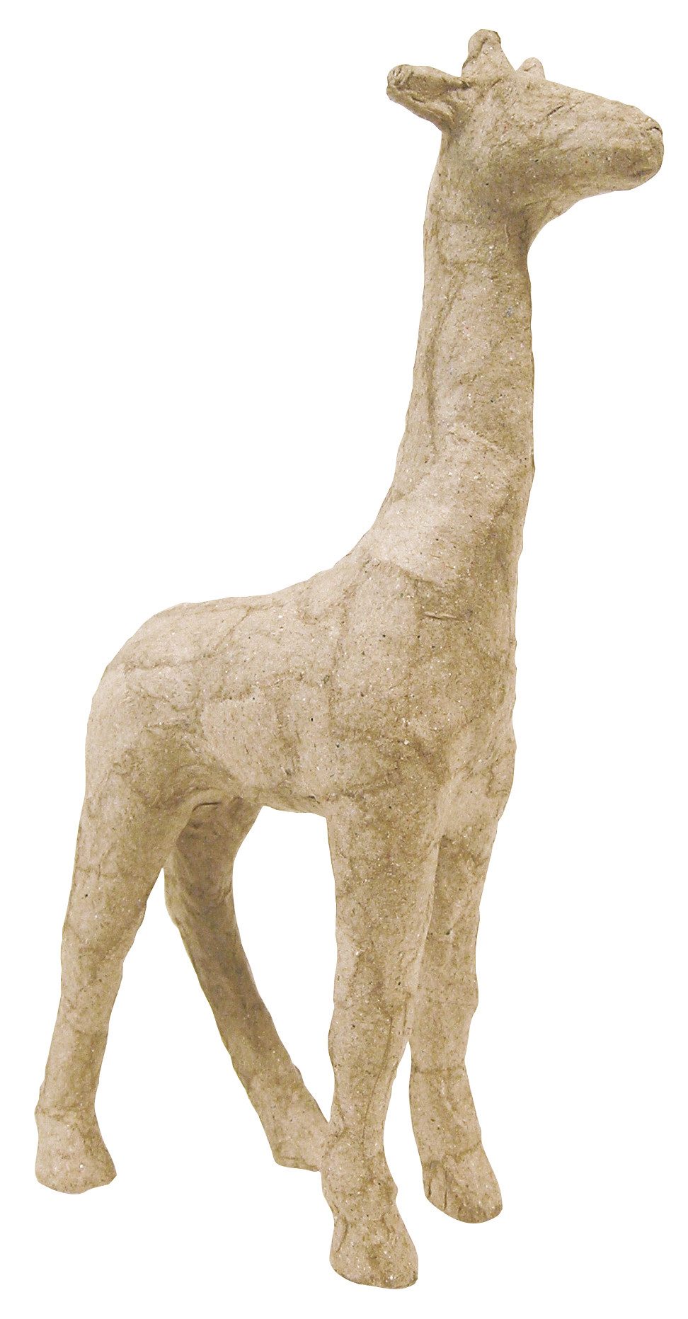 décopatch Dekofigur Pappmaché-Figur Giraffe, 16 cm x 6 cm x 2,5 cm