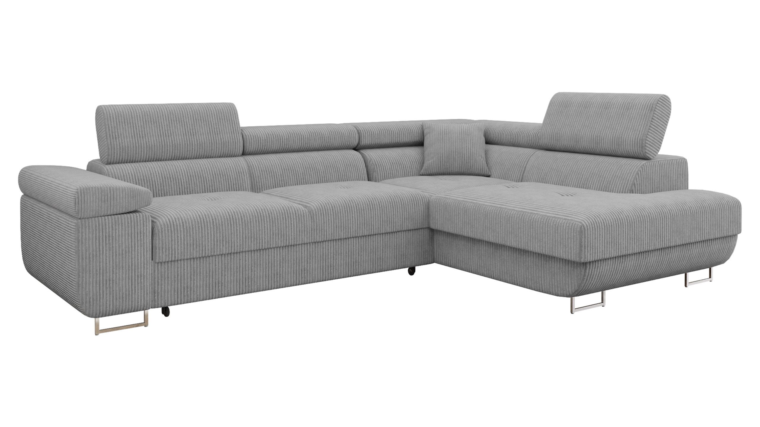 MIRJAN24 Ecksofa Torezio Cord, mit Bettkasten günstig online kaufen