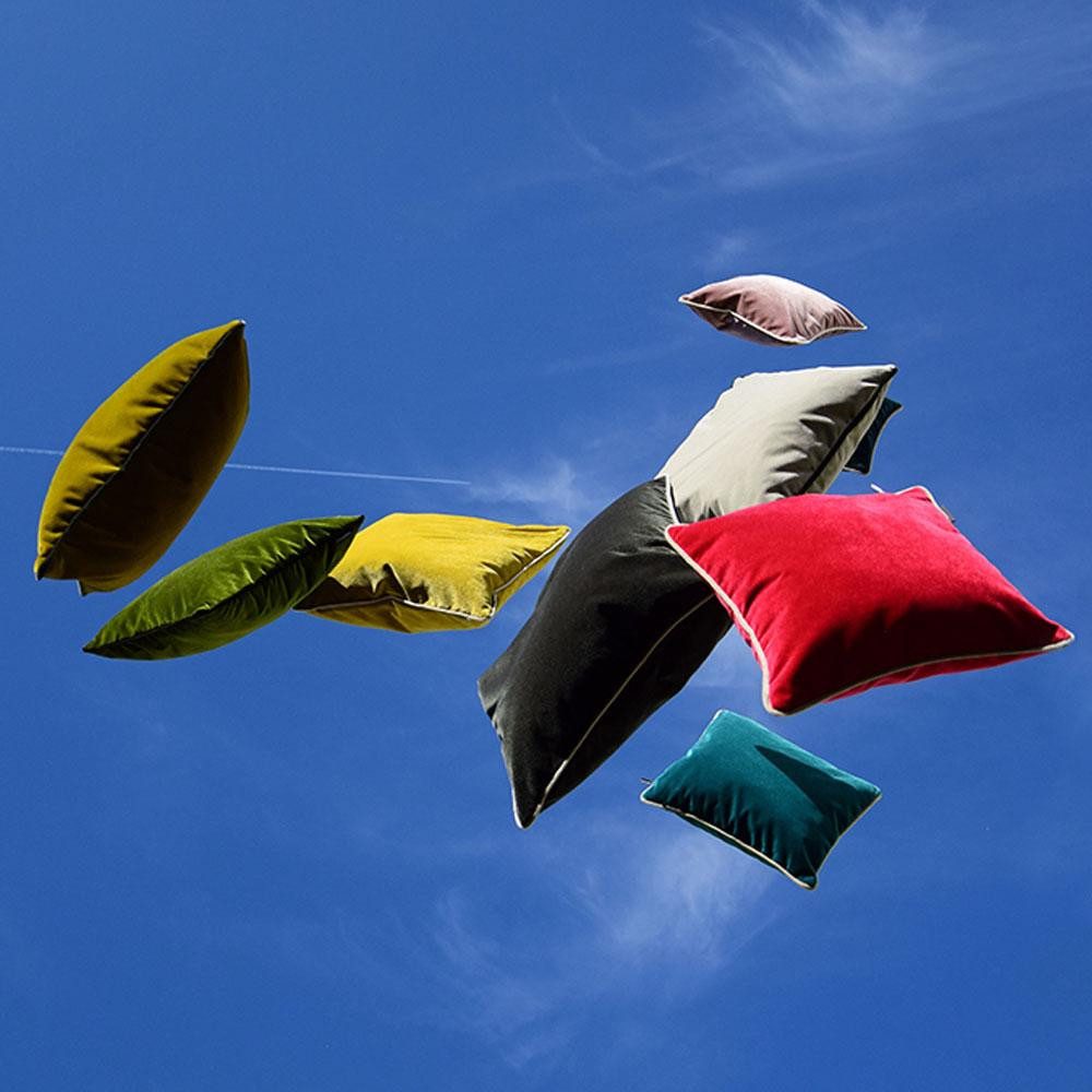 ROHLEDER Kissenhülle Kissenhülle Samt Big Cloud günstig online kaufen