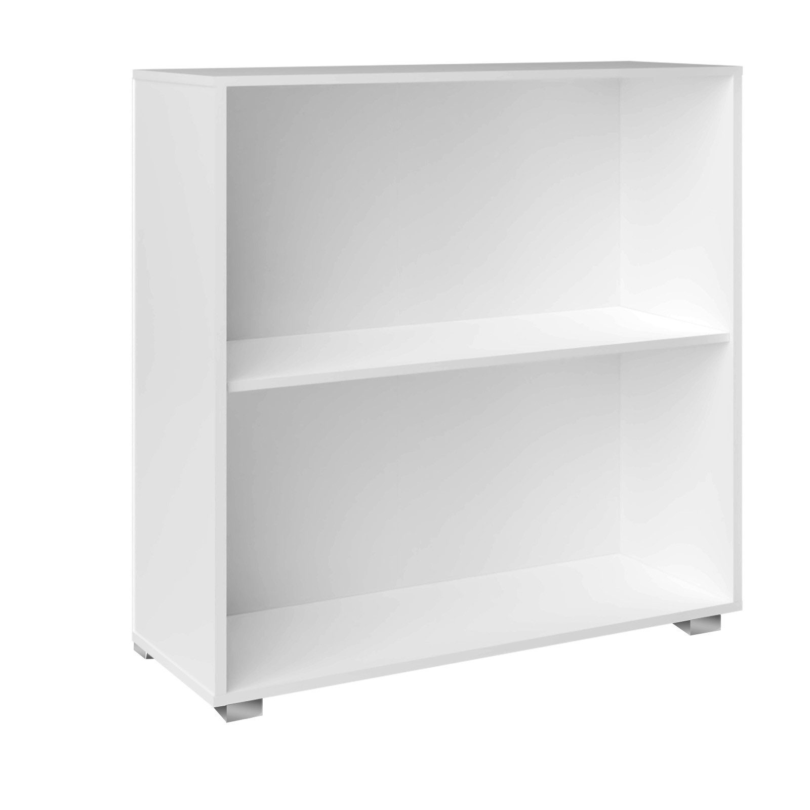 Casaria Bücherregal Vela, Weiß Holz 2 günstig online kaufen