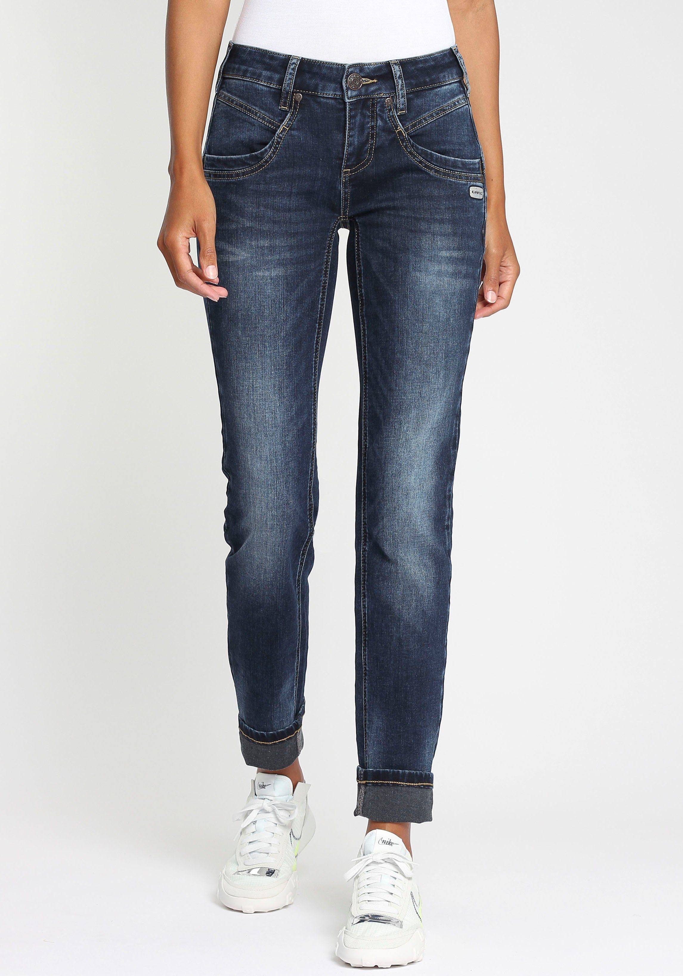 GANG Slim-fit-Jeans 94JOJO Bewegungsfreiheit mit großer günstig online kaufen