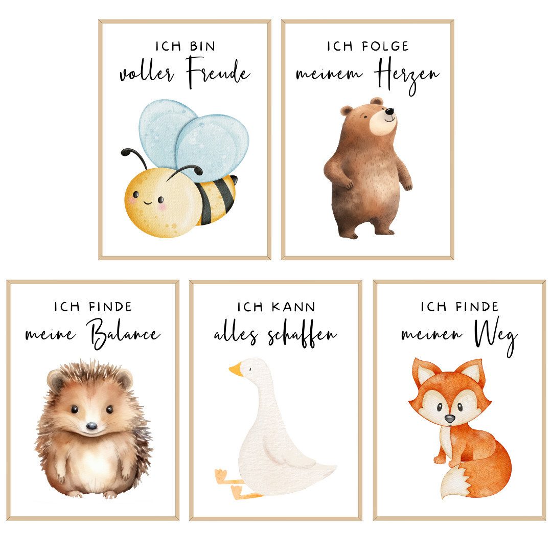 Things of Happiness Poster Affirmationsposter für günstig online kaufen