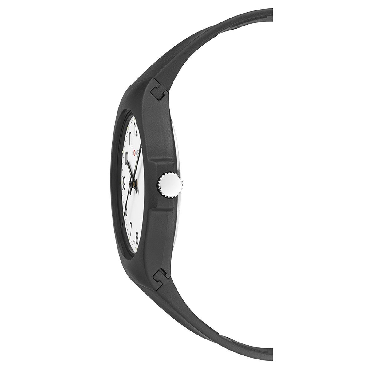 Damen Uhren M-Watch Quarzuhr Core 37 Schwarz/Weiß