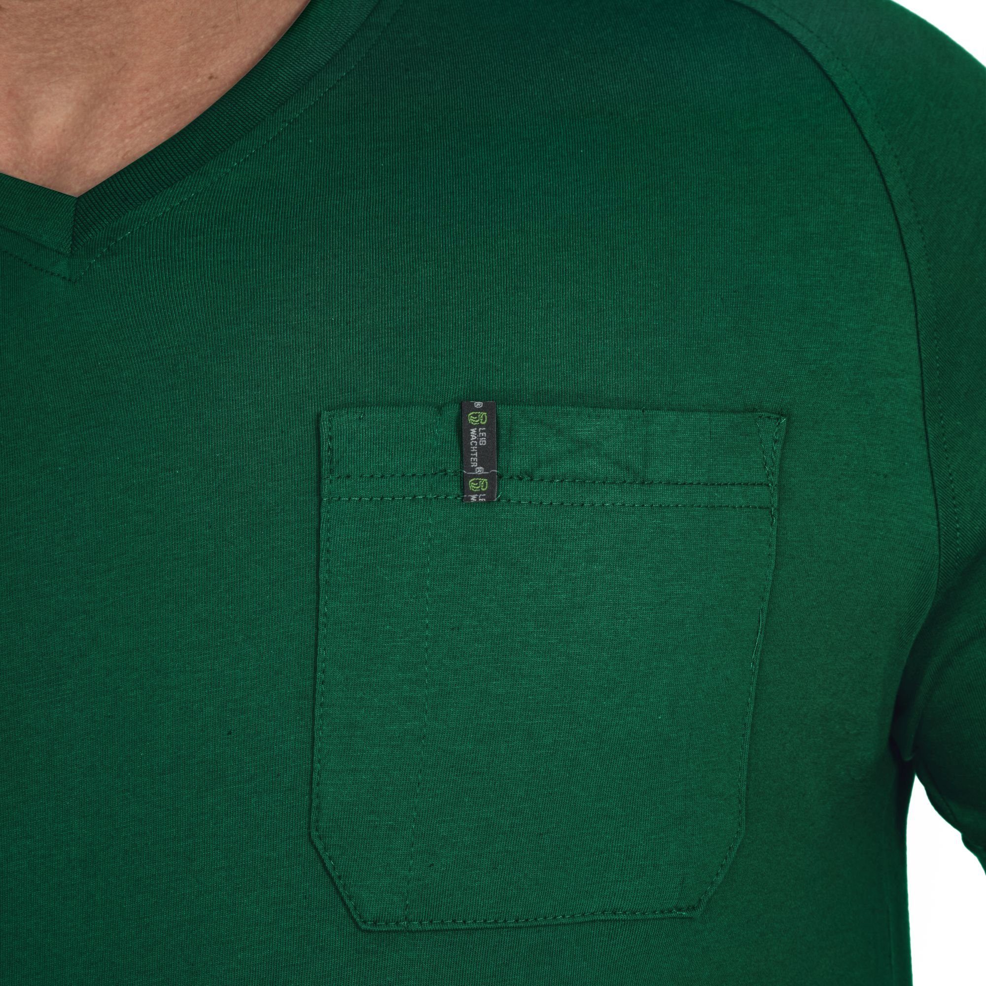 Herren T-Shirt grün T-Shirt Flex-Line Leibwächter
