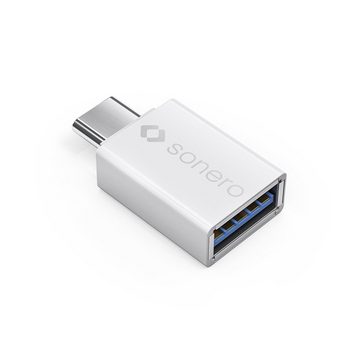 sonero Sonero U-A102 USB-Adapter (USB-C Stecker auf USB-A Buchse) weiß USB-Kabel