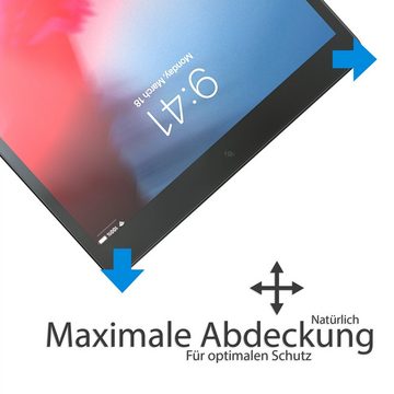 EAZY CASE Schutzfolie Schutzglas für Apple iPad Air 3. Generation 2019, 10,5 Zoll Panzerglas Displayfolie Tabletschutz Glasfolie Kratzschutz