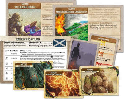 Pegasus Spiele Spiel, Spirit Island: Nation Schottland, Szenarien und Kartenerweiterung...