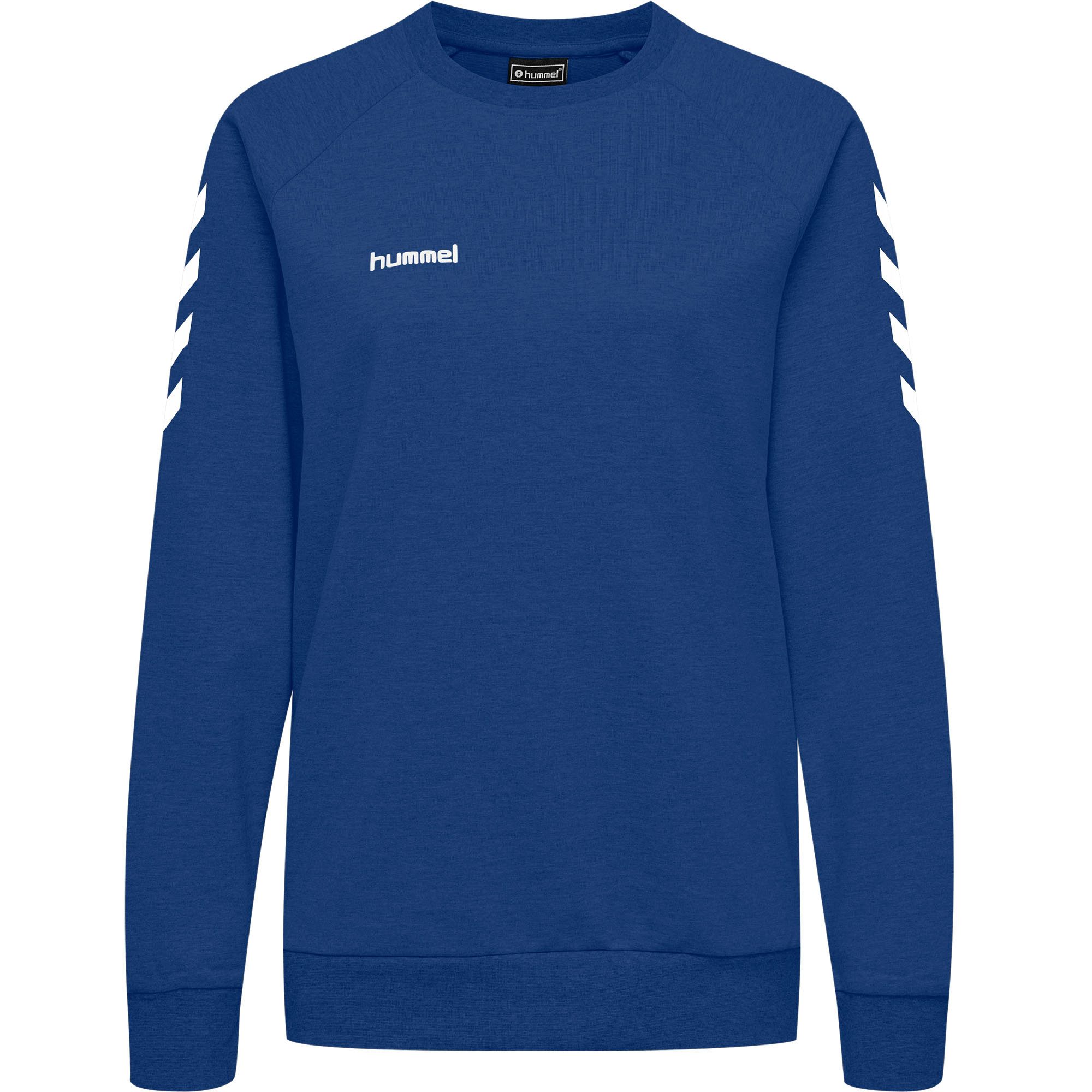 hummel Fleecepullover Hummel Damen Pullover Go Cotton Sweatshirt Woman 203507