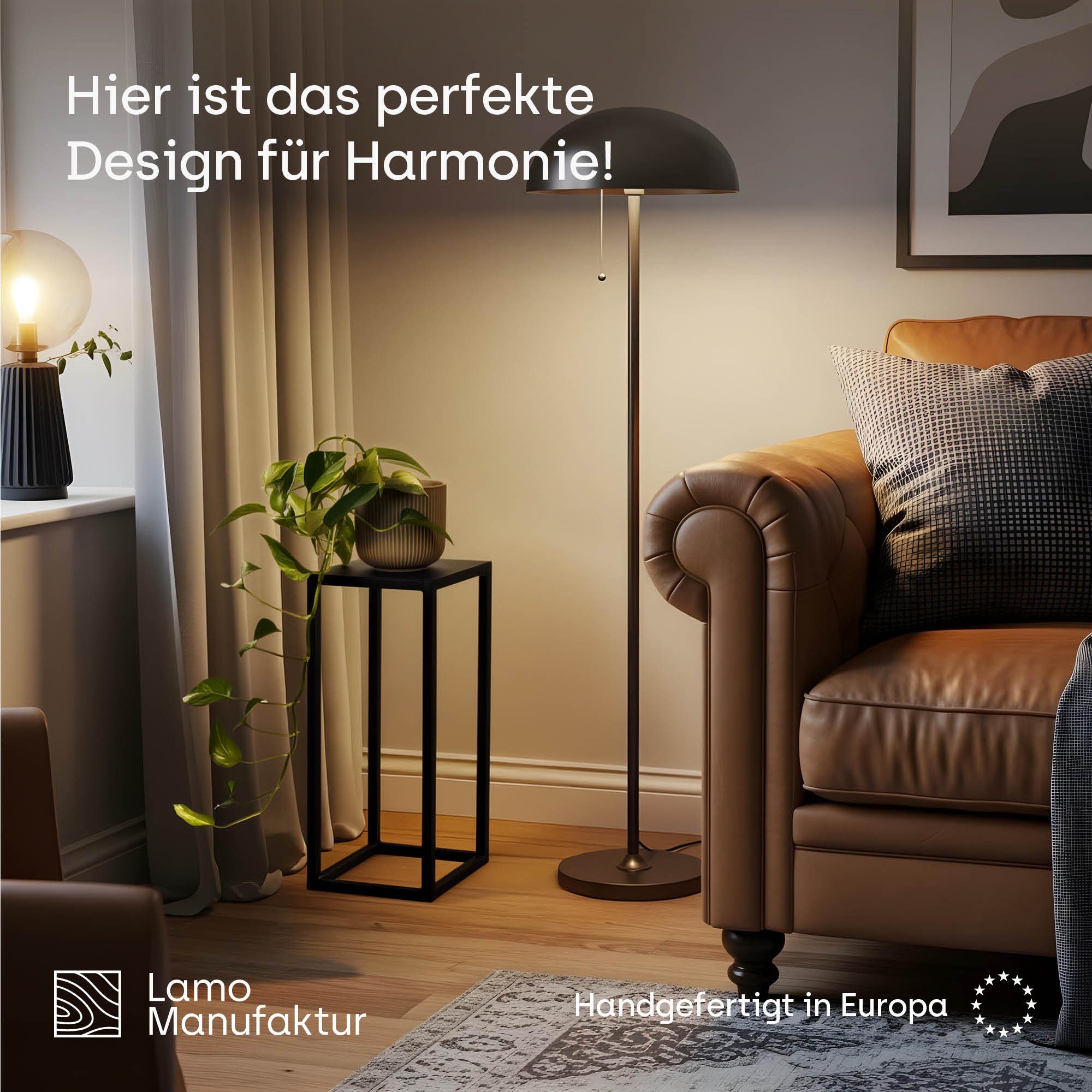 LAMO Manufaktur Blumenständer LAMO Manufaktur Blumenständer Elfenbein aus Metall 28cm (Dekorativer Metallständer, 1 St., 2-Teilig), Blumenständer modern, für Skulpturen und Deko, kleiner Blumenhocker