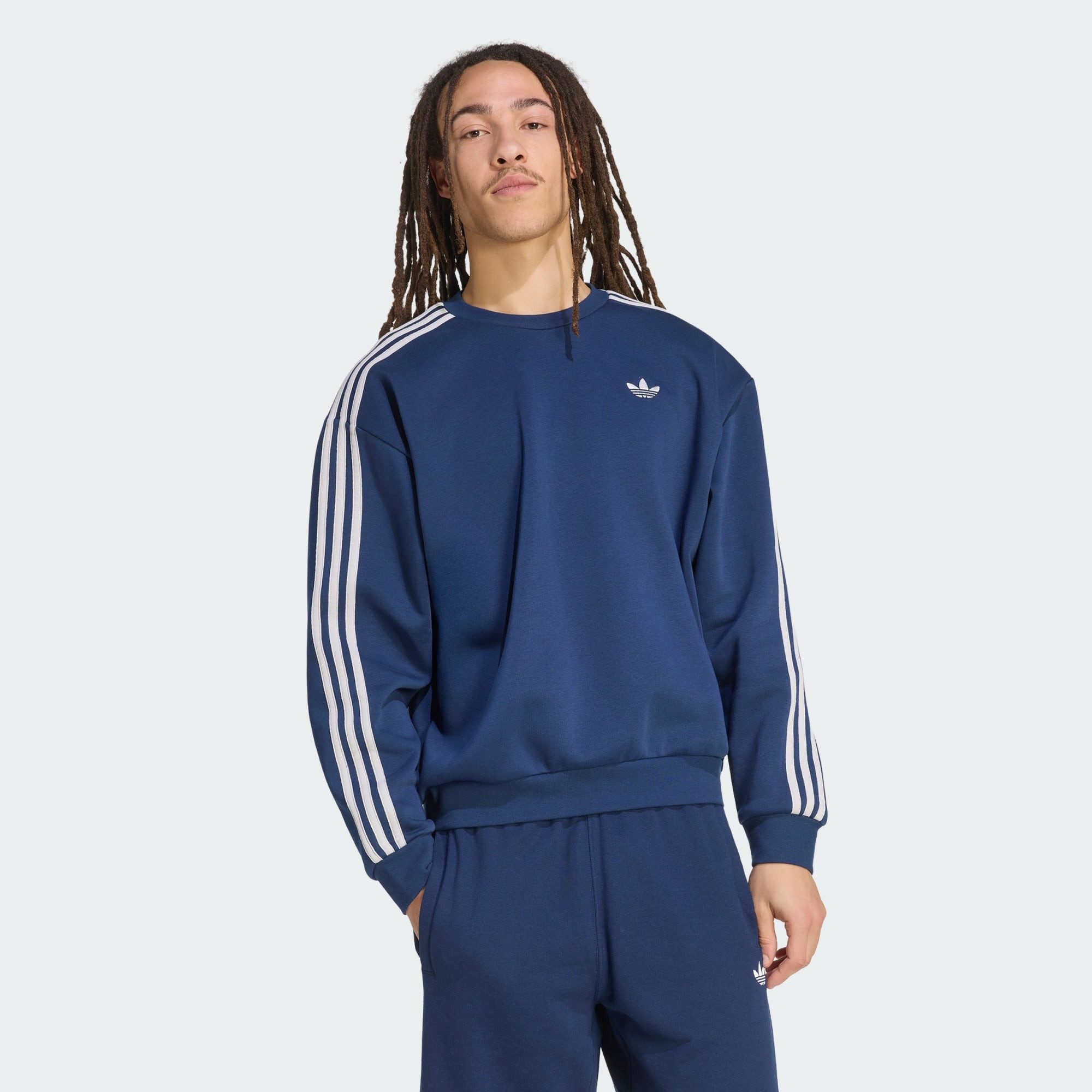 Sweatshirt ADICOLOR 3-STREIFEN OVERSIZED CREWNECK