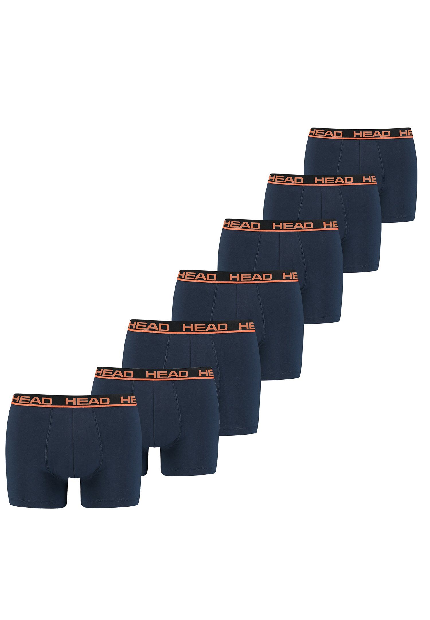 Head Boxershorts 7 er Pack Boxer (Set, 7-St., 7er-Pack) 003 - Blue / Orange