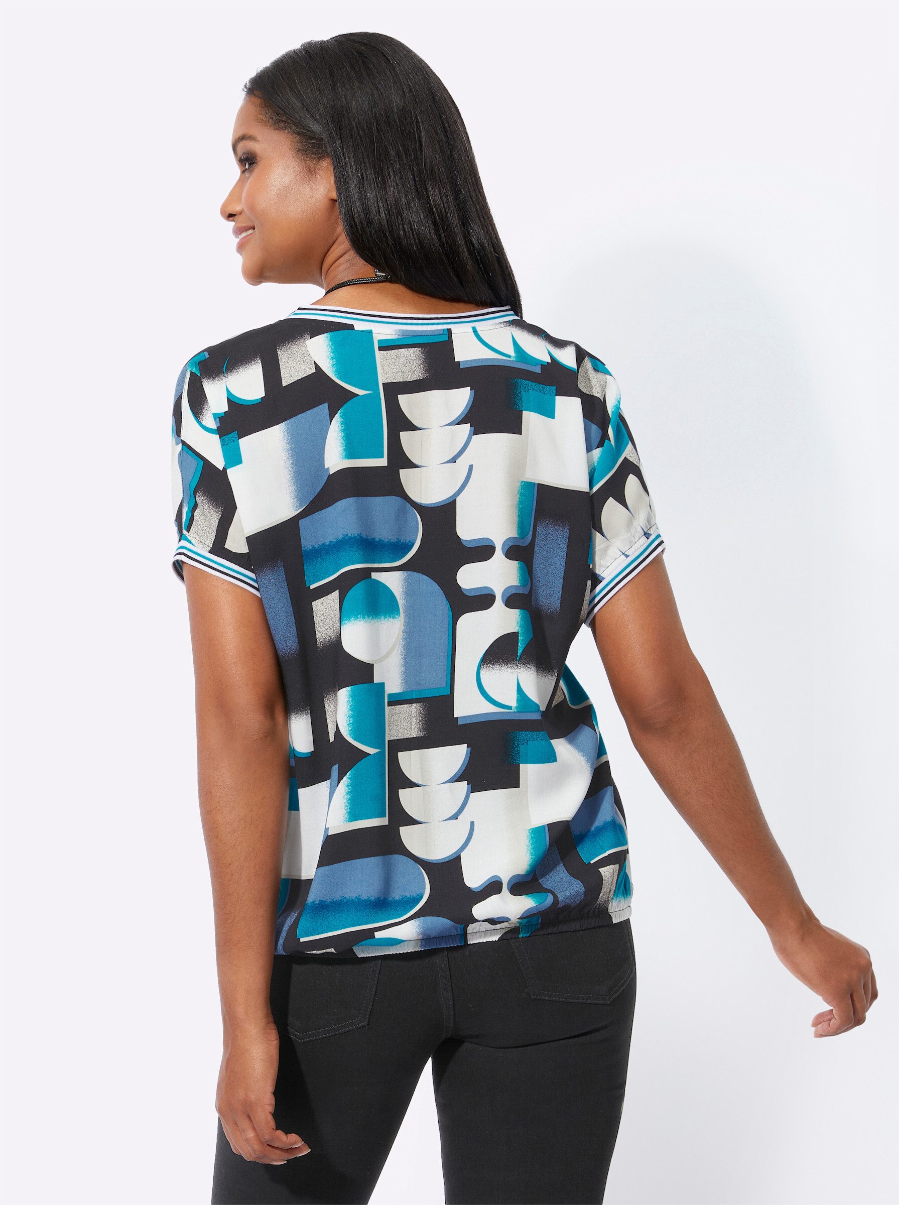 Witt Klassische Bluse Druckbluse . günstig online kaufen