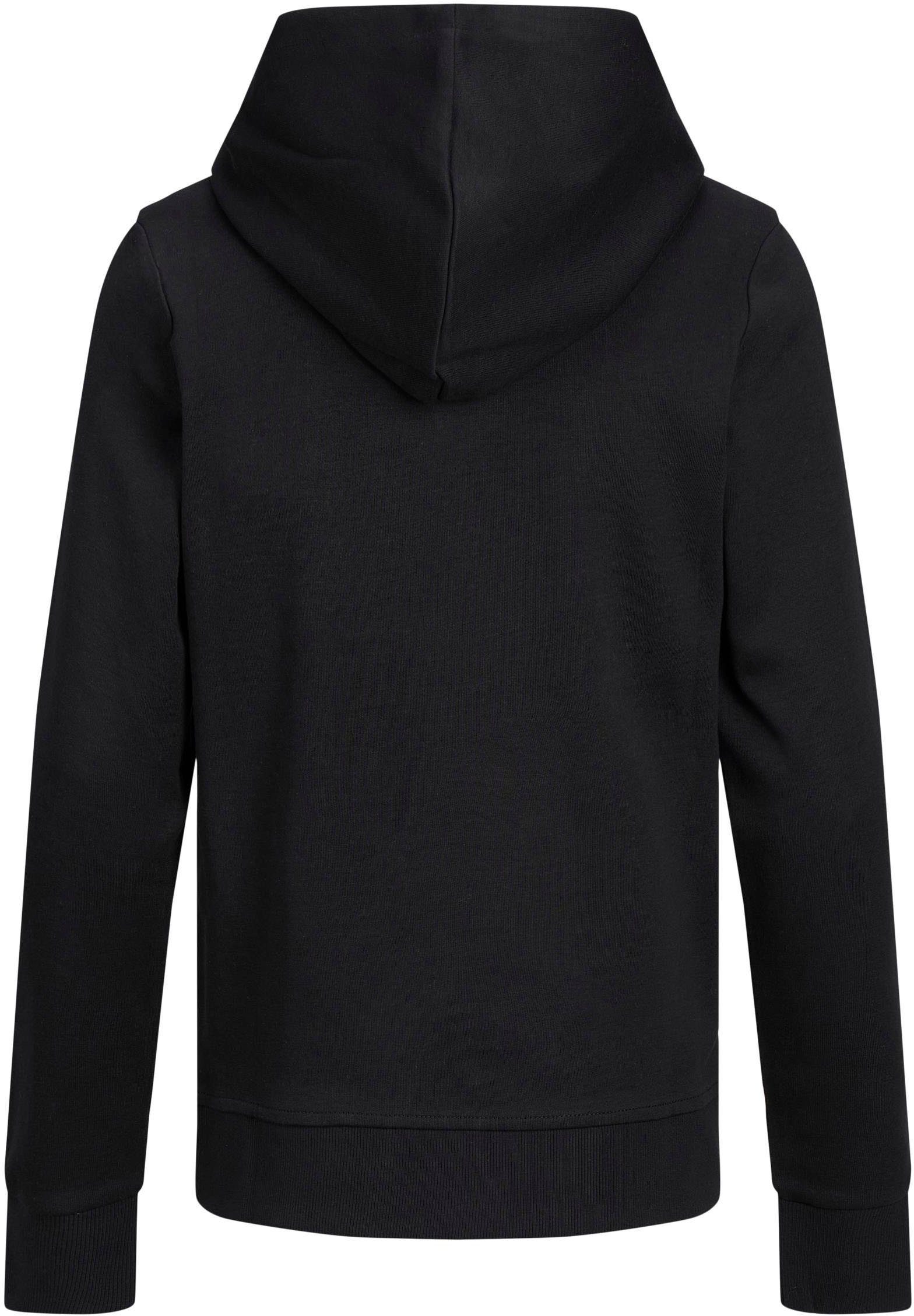 JJEBASIC & black HOOD SWEAT Junior Kapuzensweatshirt NOOS Jones Jack