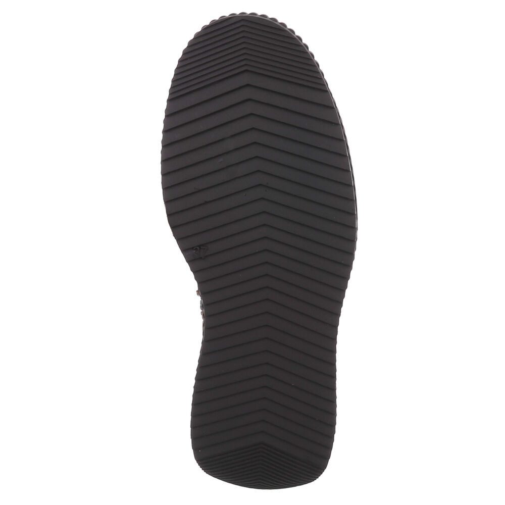Ital-Design Damen Winterstiefel mit gefüttertem Schaft und rutschfester Sohle Stiefelette (90927460) Flach Plateaustiefeletten in Braun
