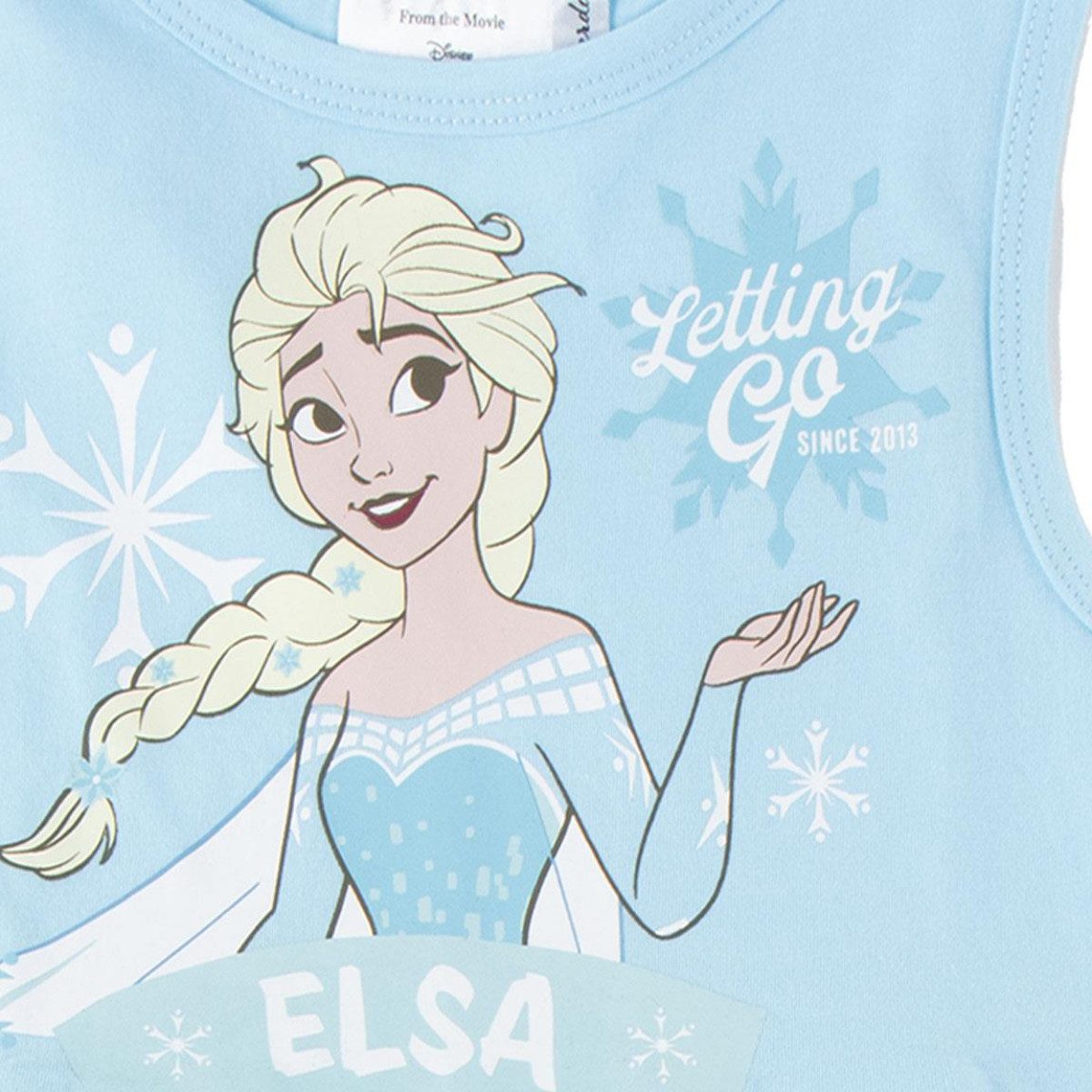 Disney Frozen Sommerkleid Kleid Kinder Baumwollkleid Freizeitkleid Mädchen (Packung)