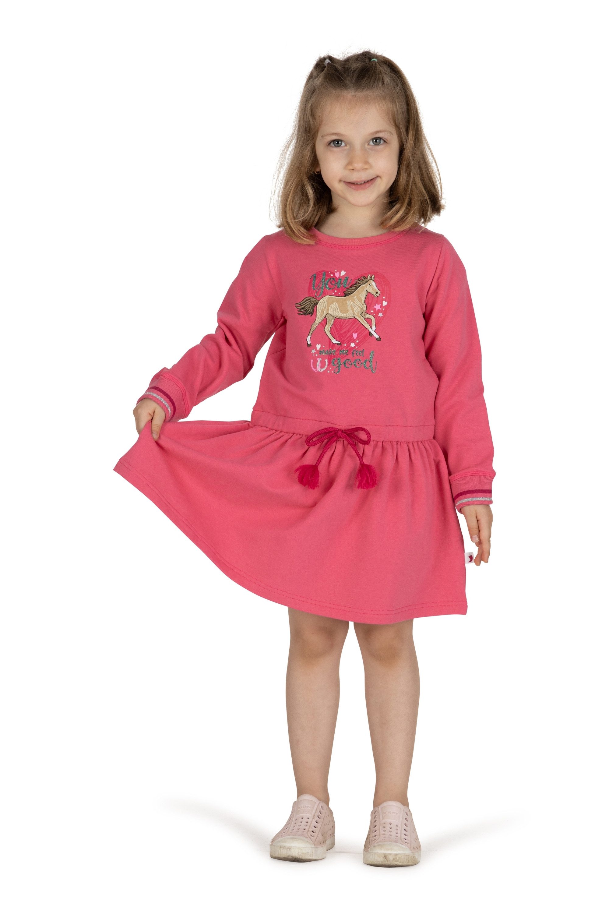 SALT AND PEPPER Jerseykleid Star Stable mit aufwändigem Pferdemotiv