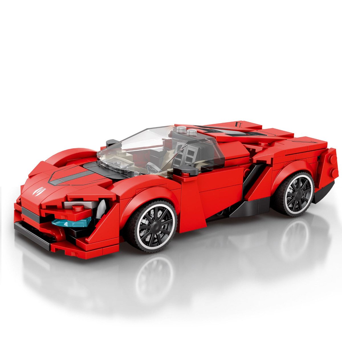 Reobrix 803 Spielbausteine, (Bausatz, 301 St., Einzelset), Kompaktes Modell im Maßstab 1:24
