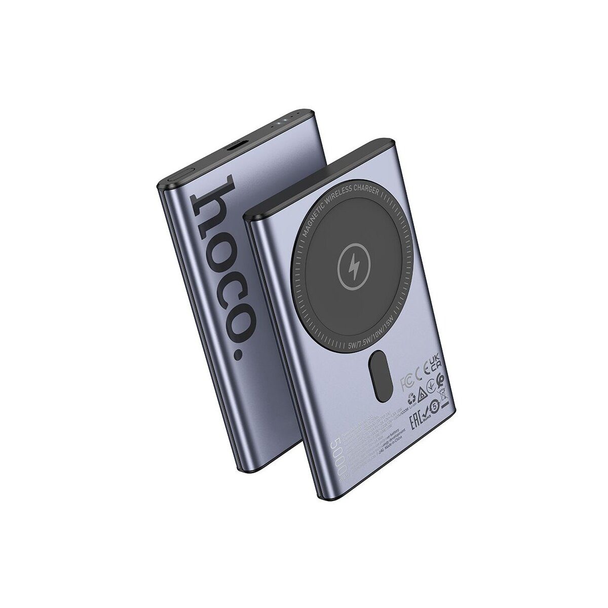 hoco. Elektrorasierer Hoco MagSafe Powerbank 5000mAh 20W Q32 Grau