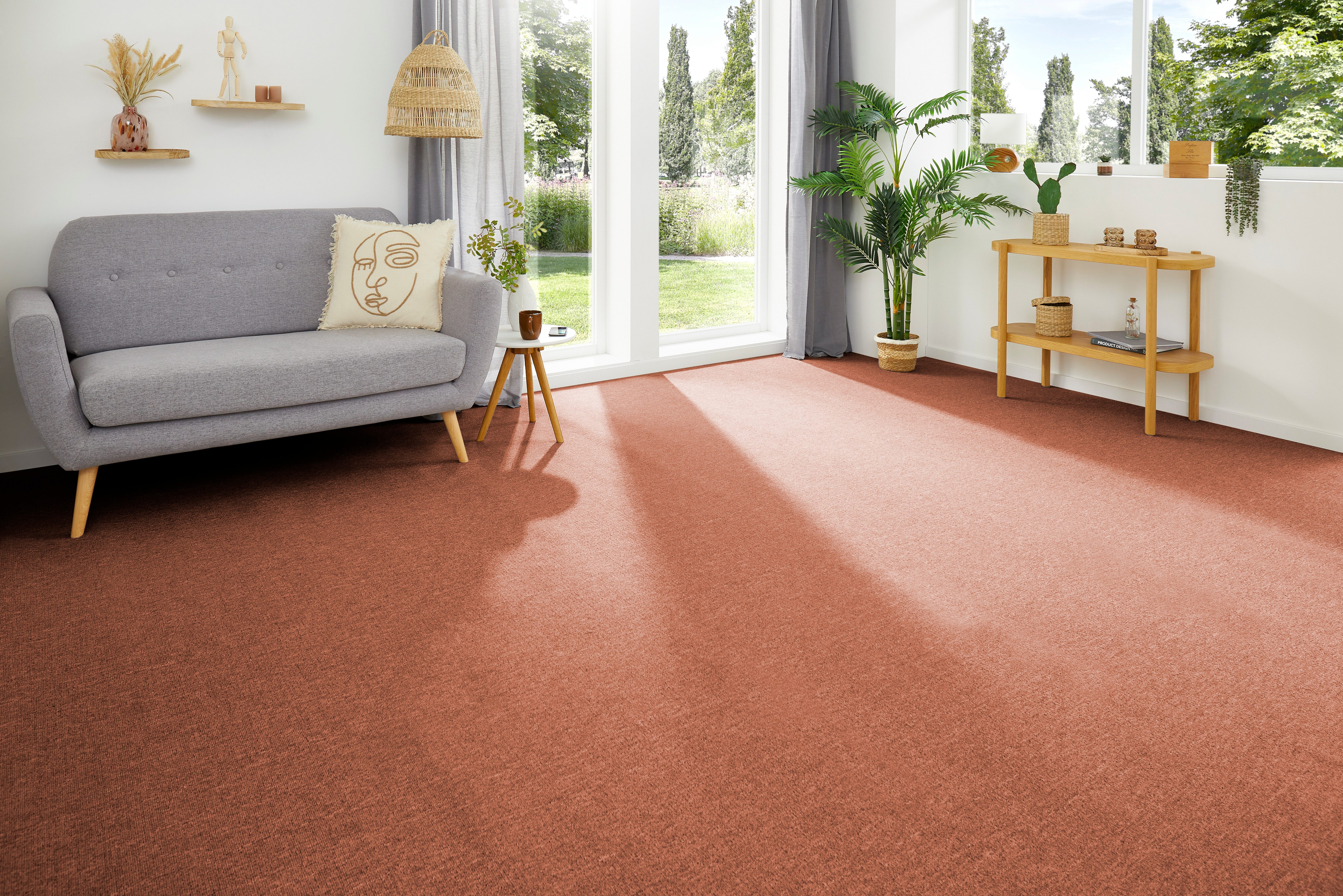 my home Ковры Ruth, melierte Schlinge, Made in Netherlands, rechteckig, Höhe: 4,5 mm, Breite 400 & 500 cm, robust, pflegeleicht, antistatisch